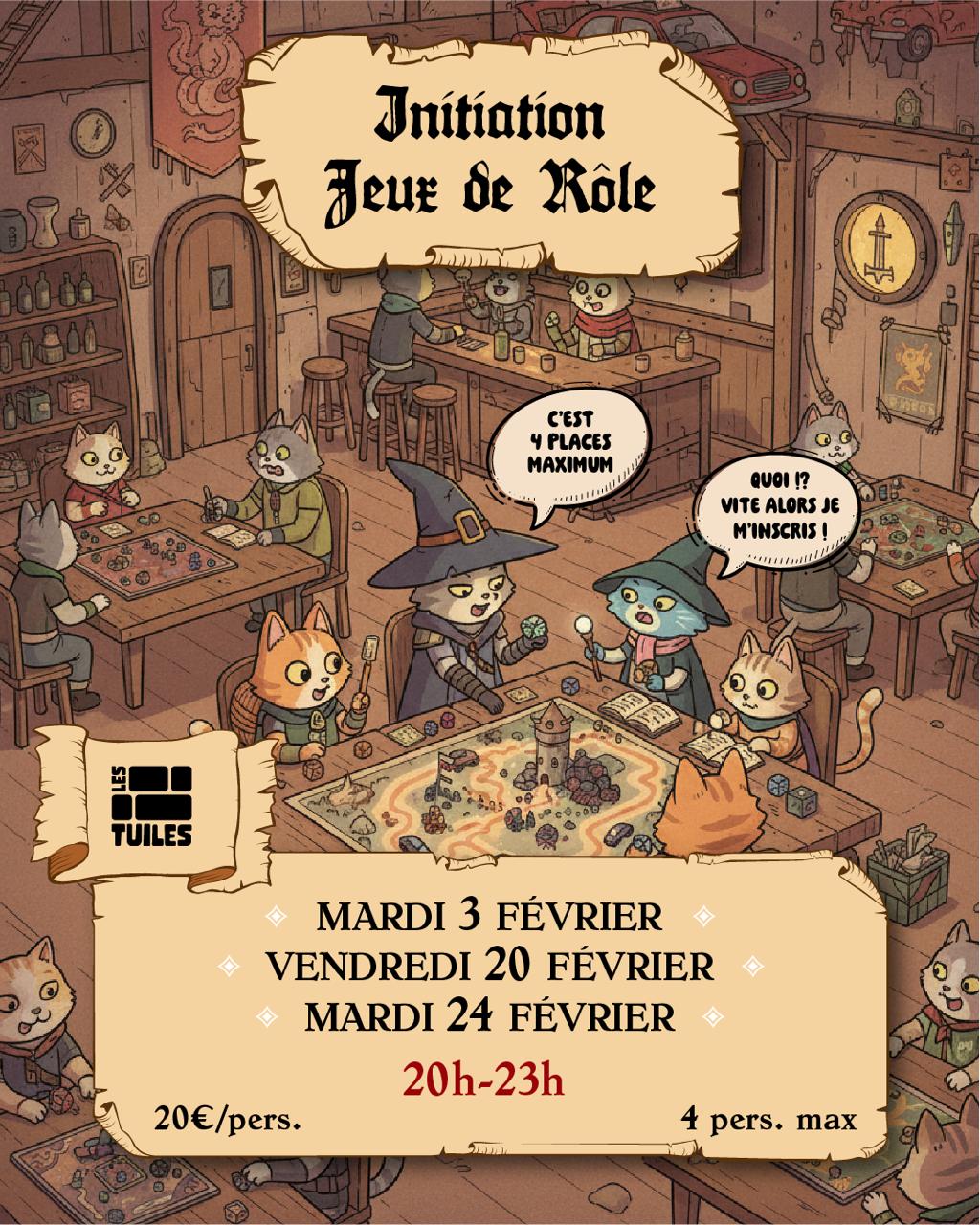Initiation au JDR (jeu de rôle)