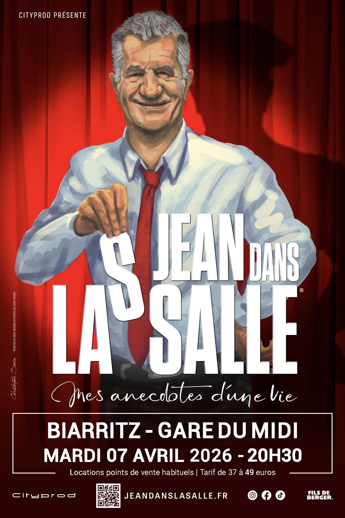 Jean dans la salle