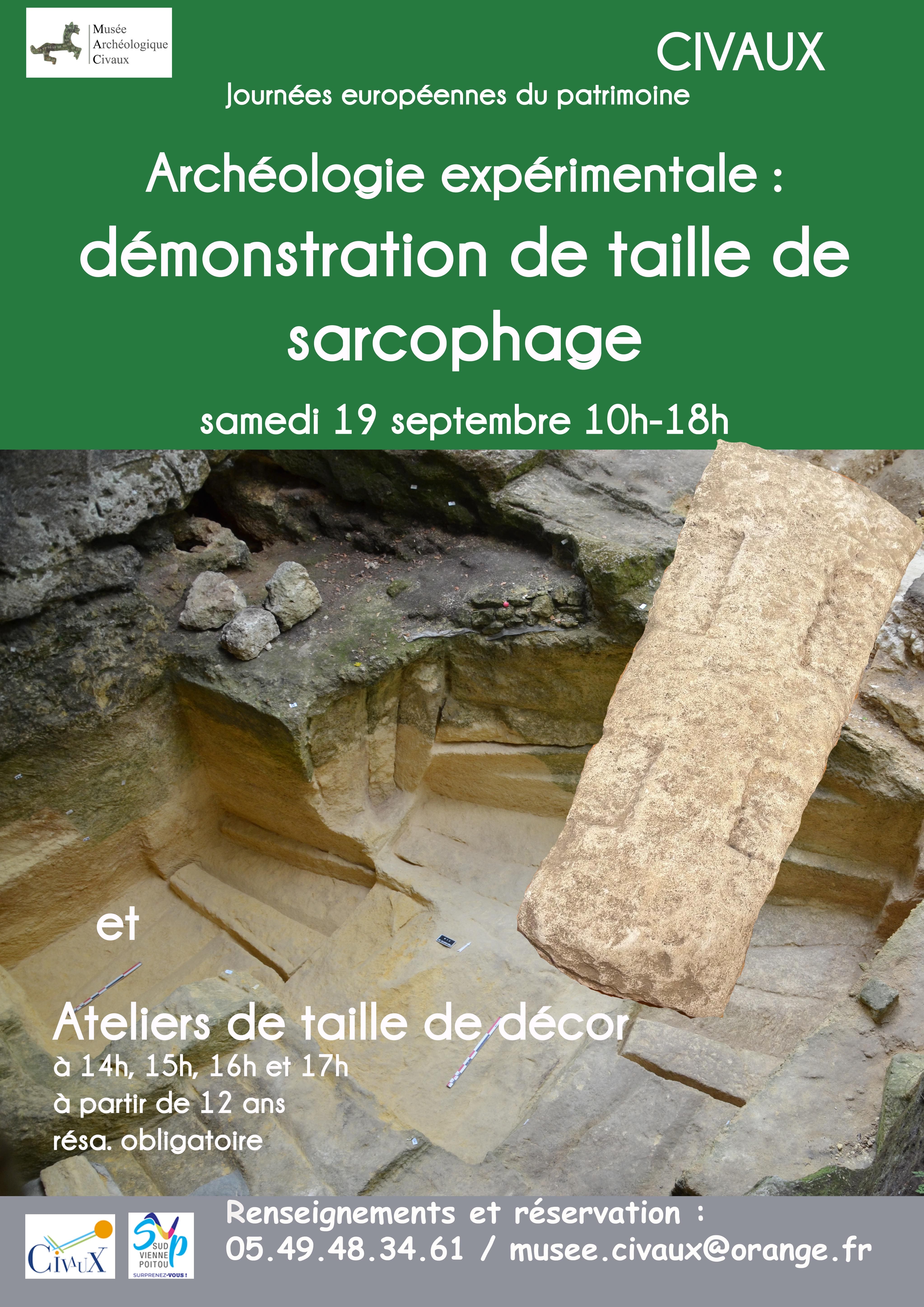 Atelier "Taille de Sarcophage