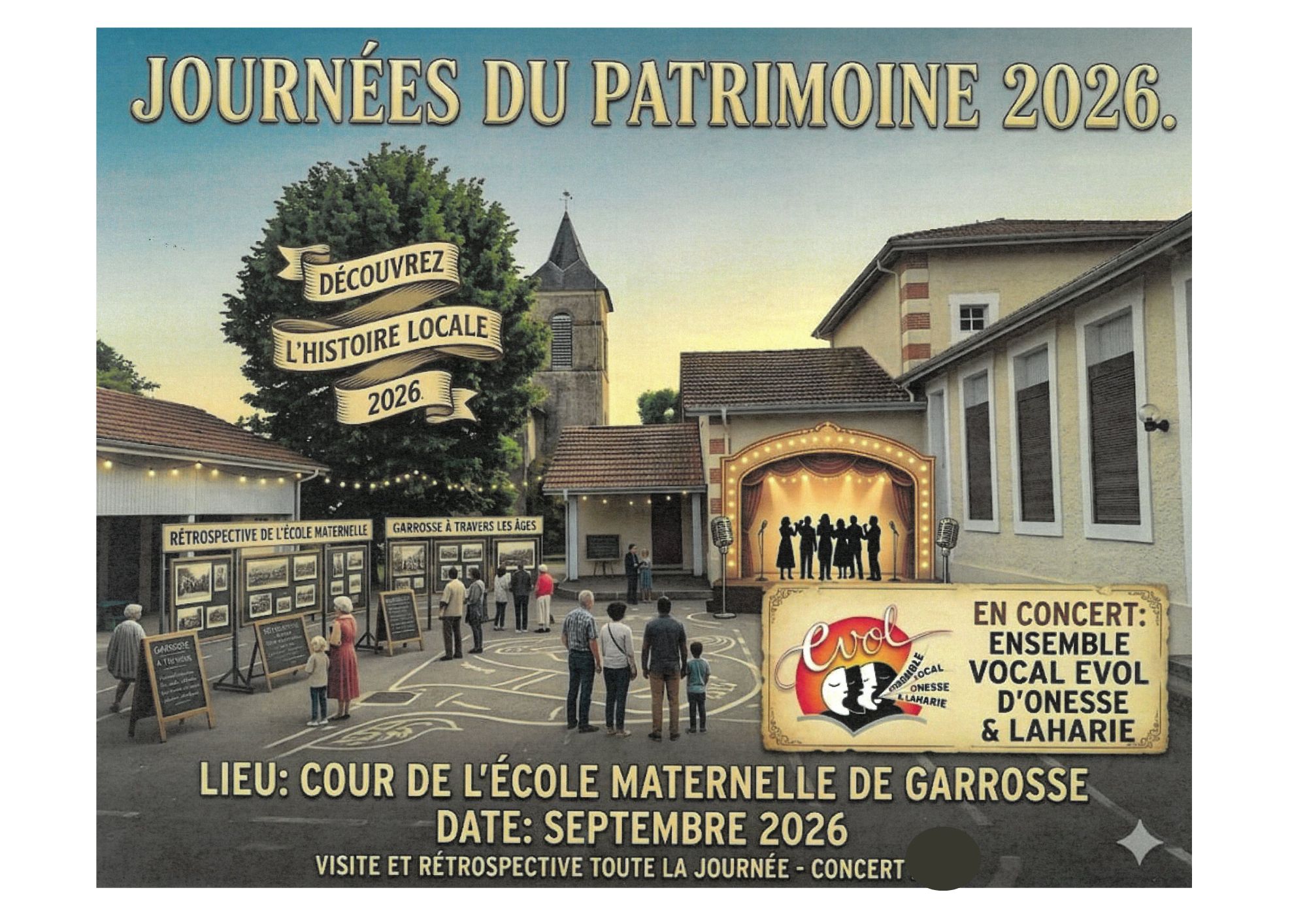 Journées Européennes du patrimoine : L'école d'hier à aujourd'hui