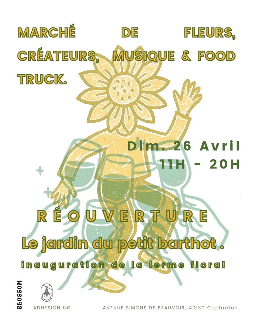 Fête de réouverture annuelle du Jardin du Petit Barthot — visuel événement