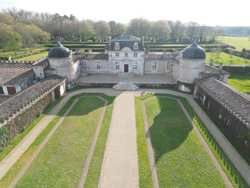 Les jardins du Château de Malle, Preignac