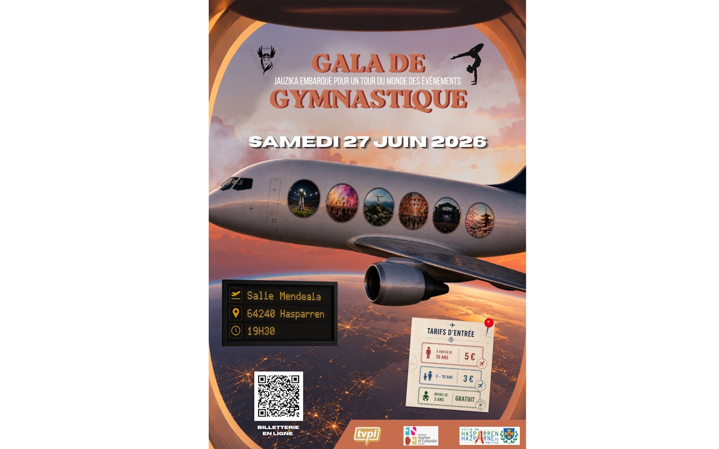 Gala de gymnastique — visuel événement