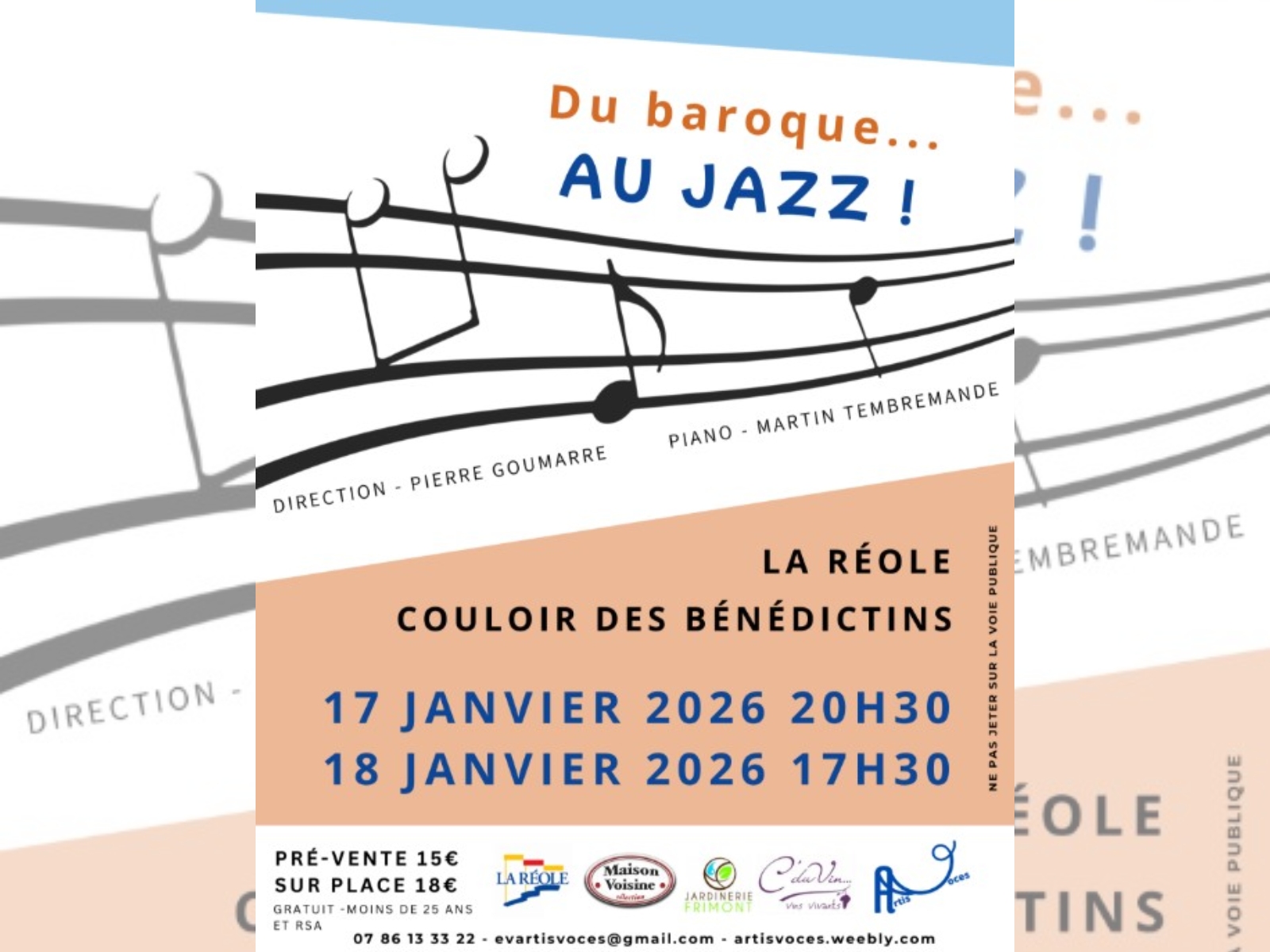 DU BAROQUE ... AU JAZ !, La Réole