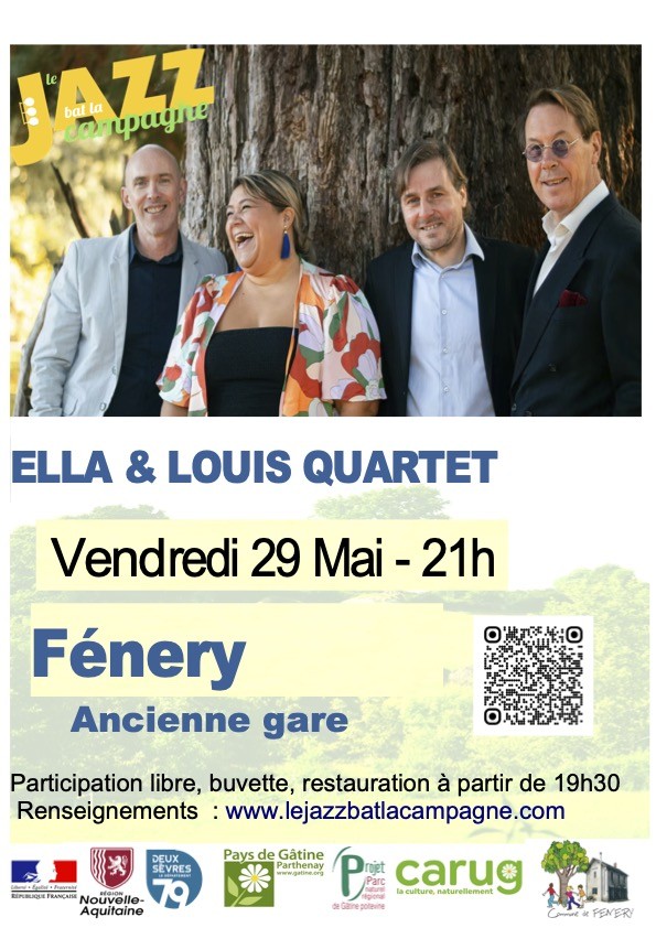 Jazz bat la campagne - Ella et Louis Quartet — visuel événement