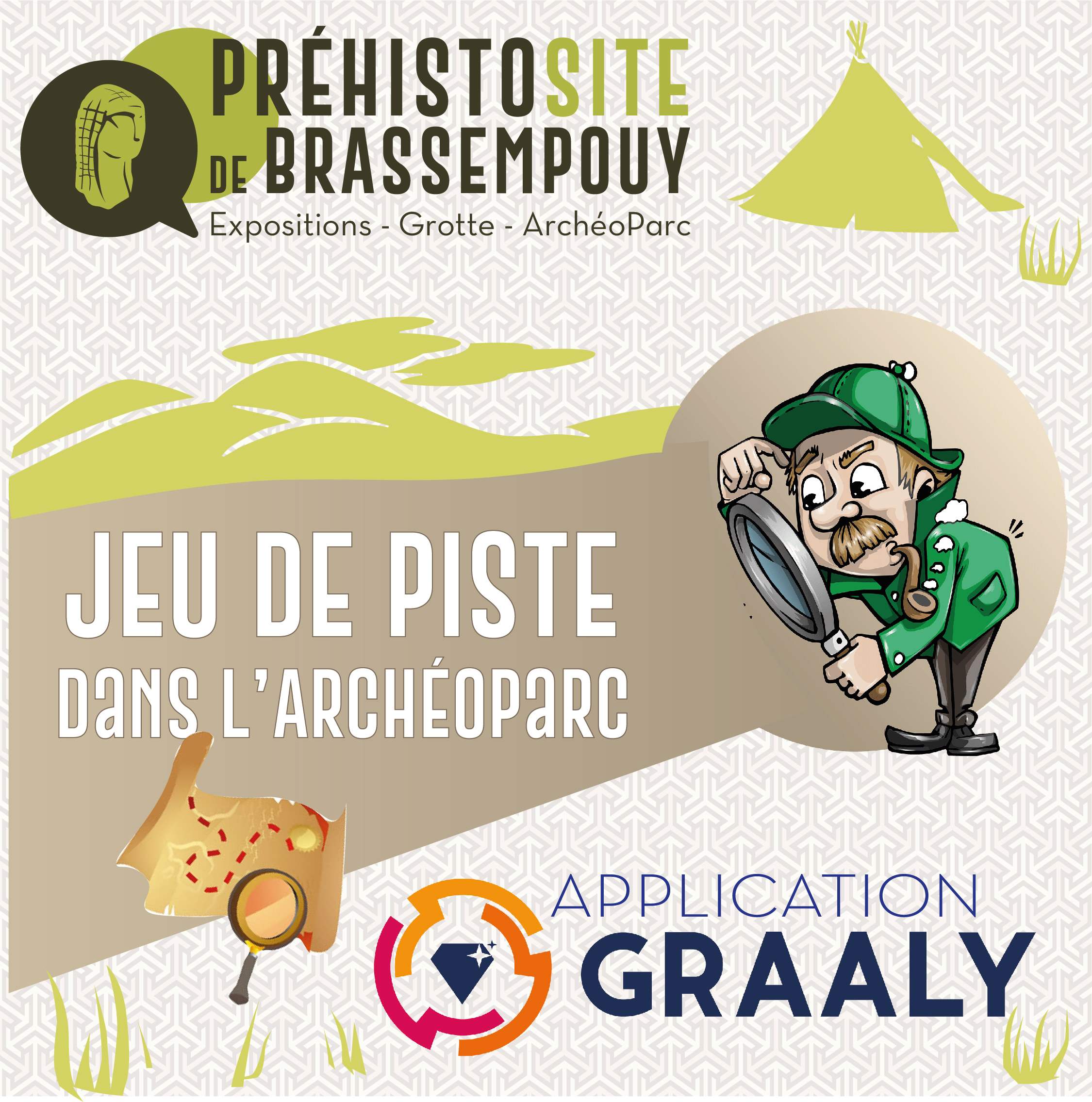 Jeu de piste dans l'ArchéoParc