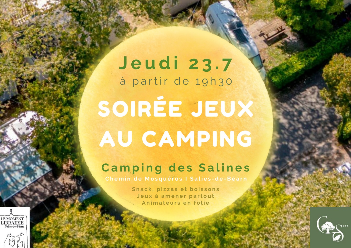 Soirée Jeux au camping des Salines