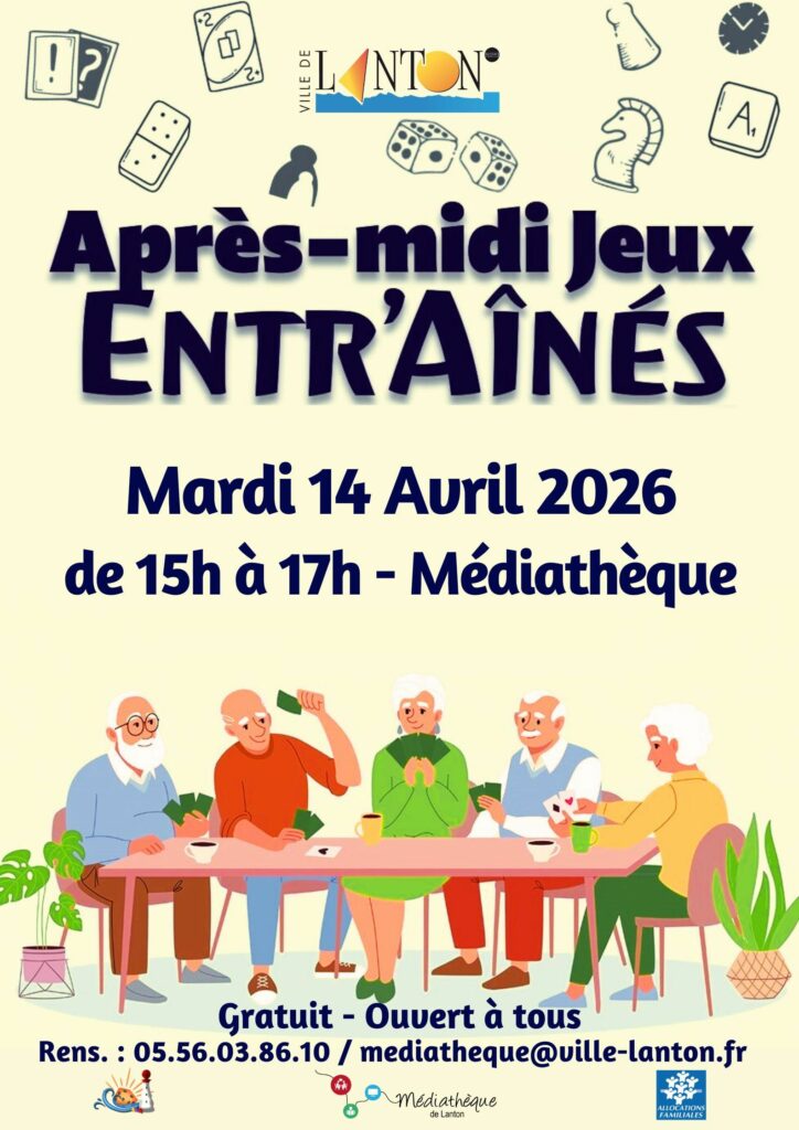 Après-midi Jeux — visuel événement