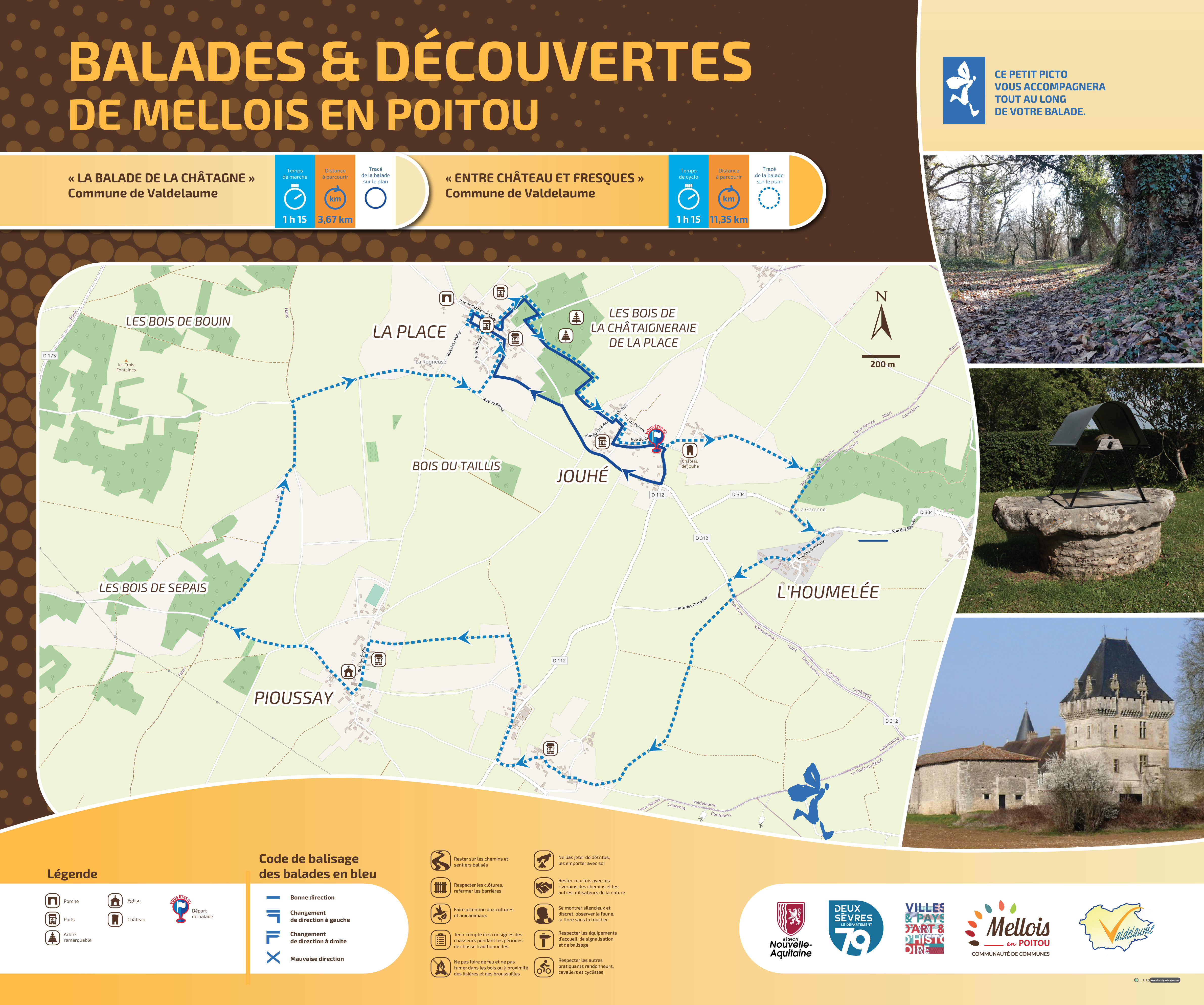 Entre château et fresques- Pioussay, Valdelaume - photo 5