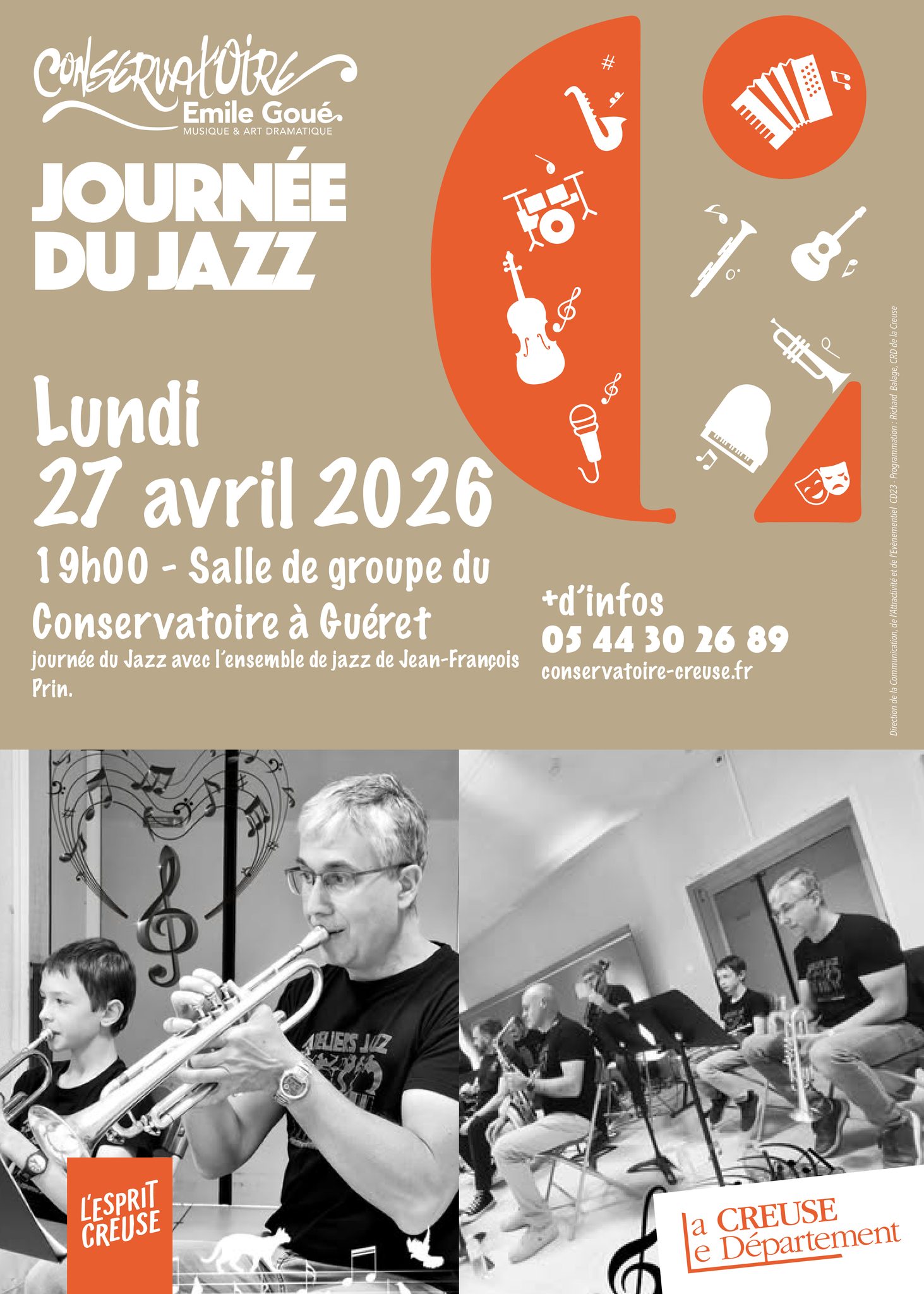 Journée du jazz — visuel événement