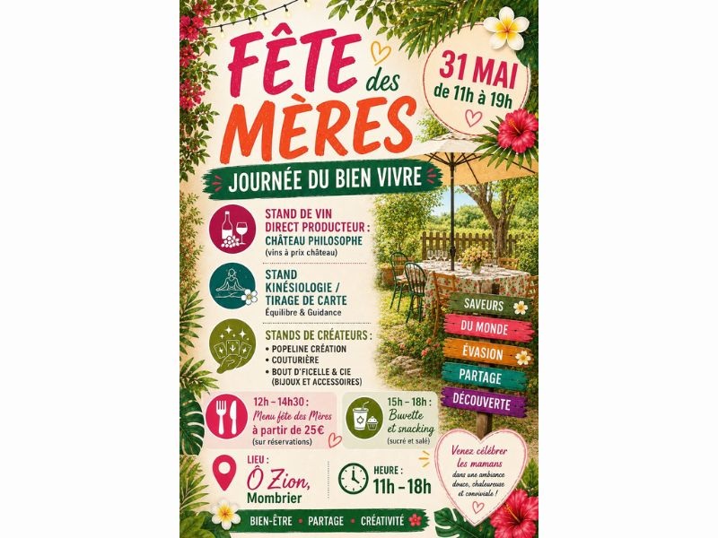 Journée du Bien Vivre à Mombrier — visuel événement