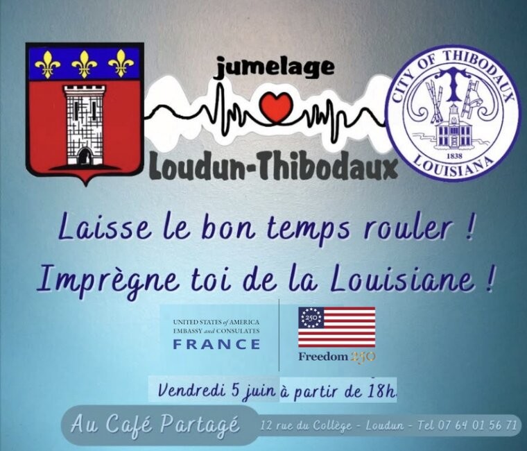 Animation Jumelage Loudun-Thibodaux