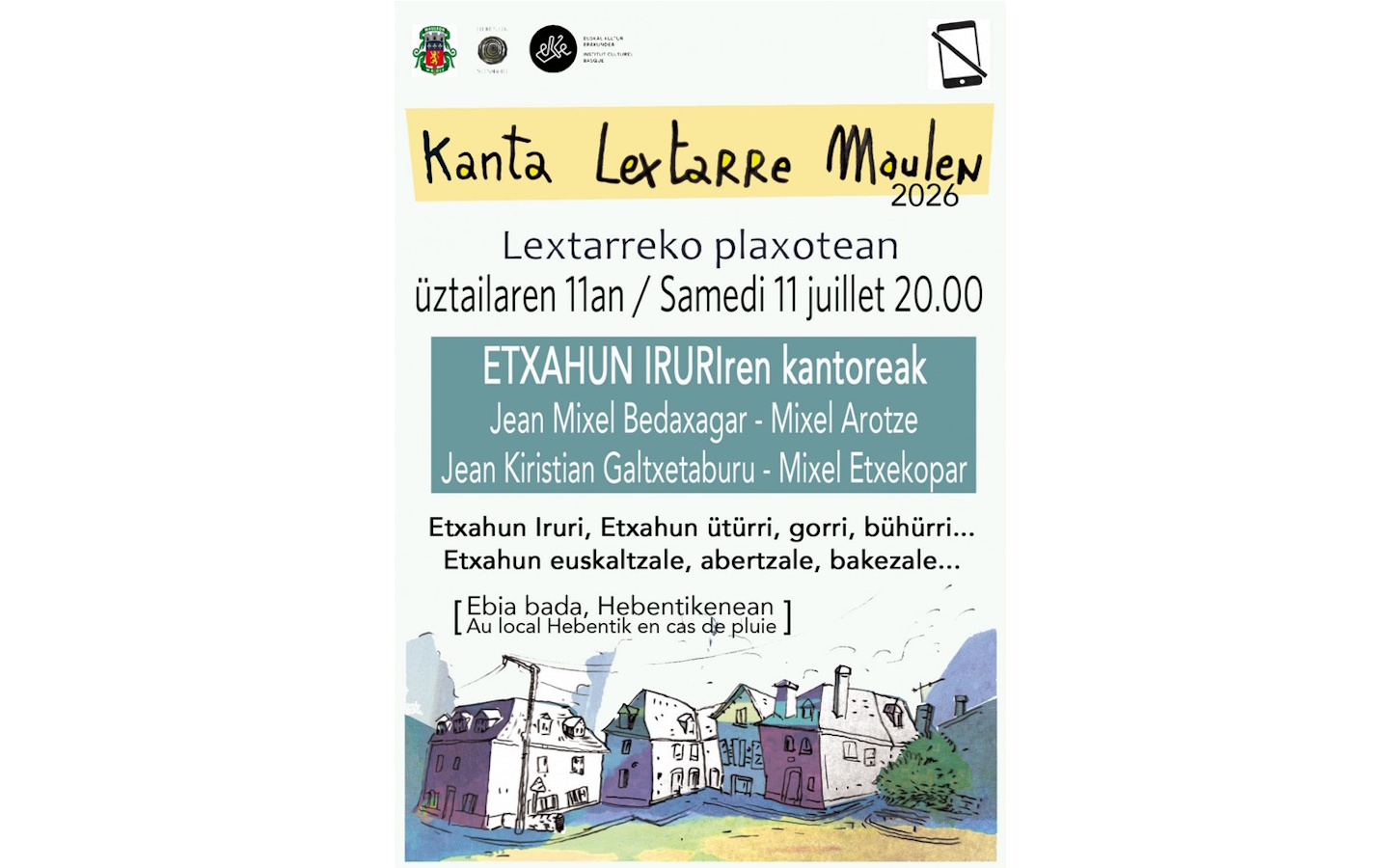 Chants basques : Kanta Lextarre