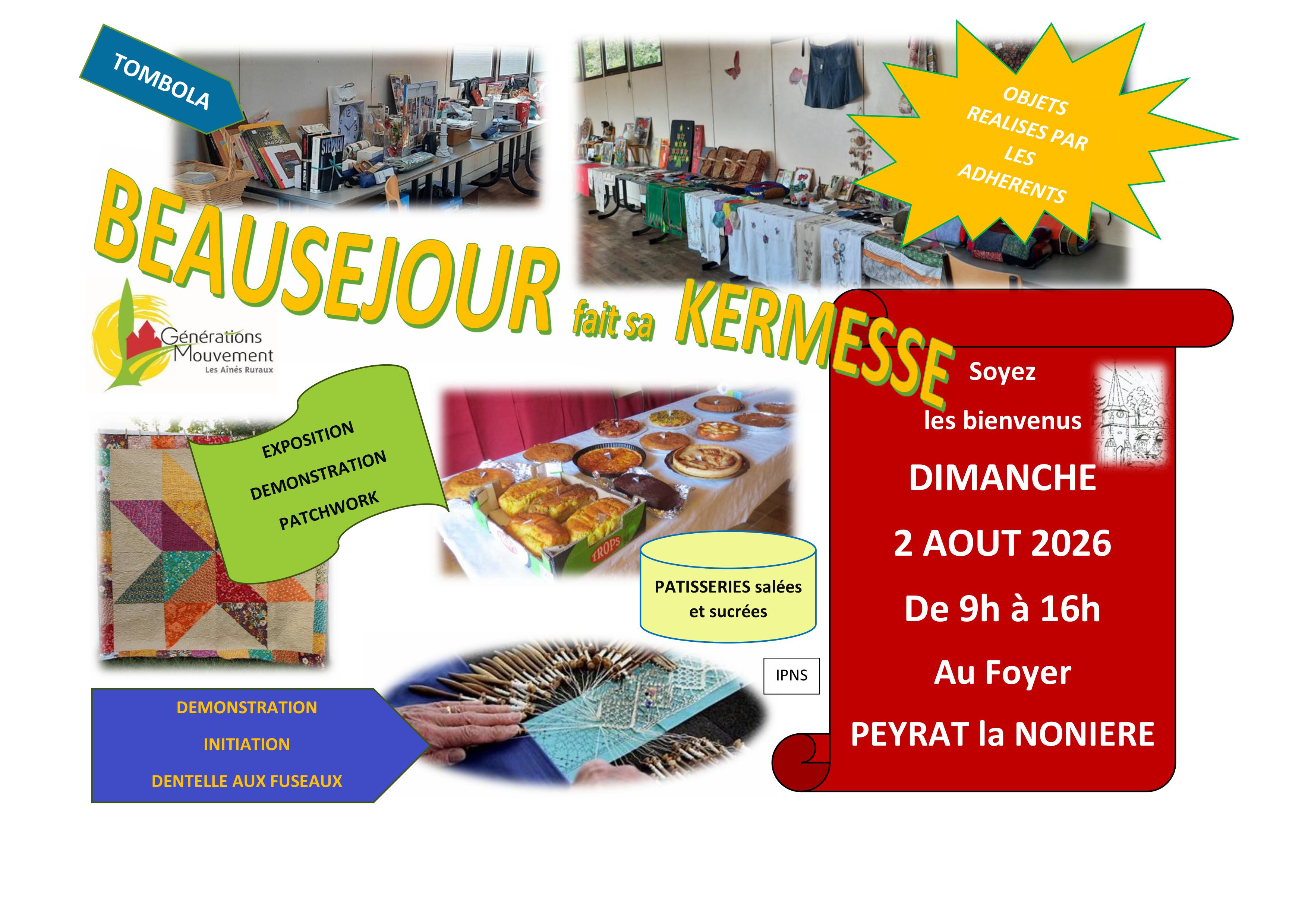 Kermesse du Club Beauséjour