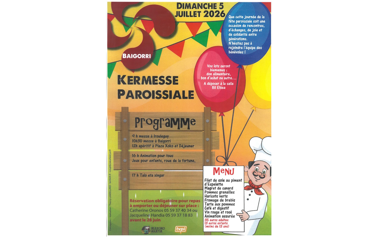 Kermesse paroissiale