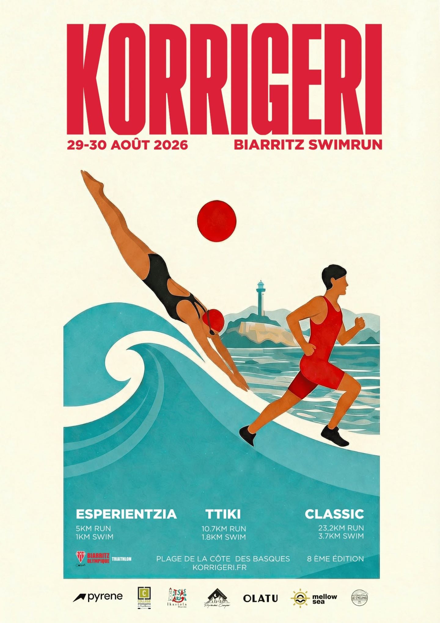 Korrigeri Biarritz Swimrun