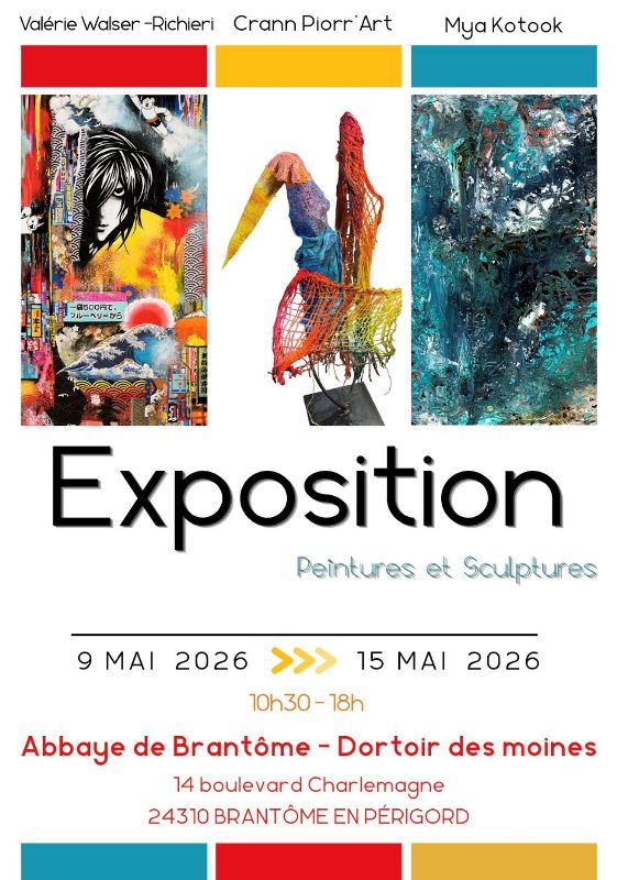 Exposition : Kotook Mya, Valérie Walser-Richieri, Crann Piorr'Art
