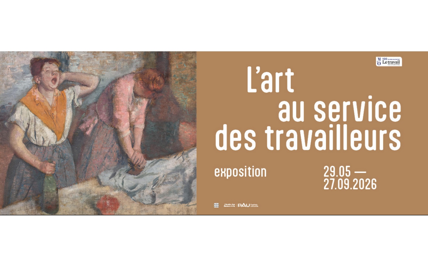 Exposition: L'art au service des travailleurs — visuel événement