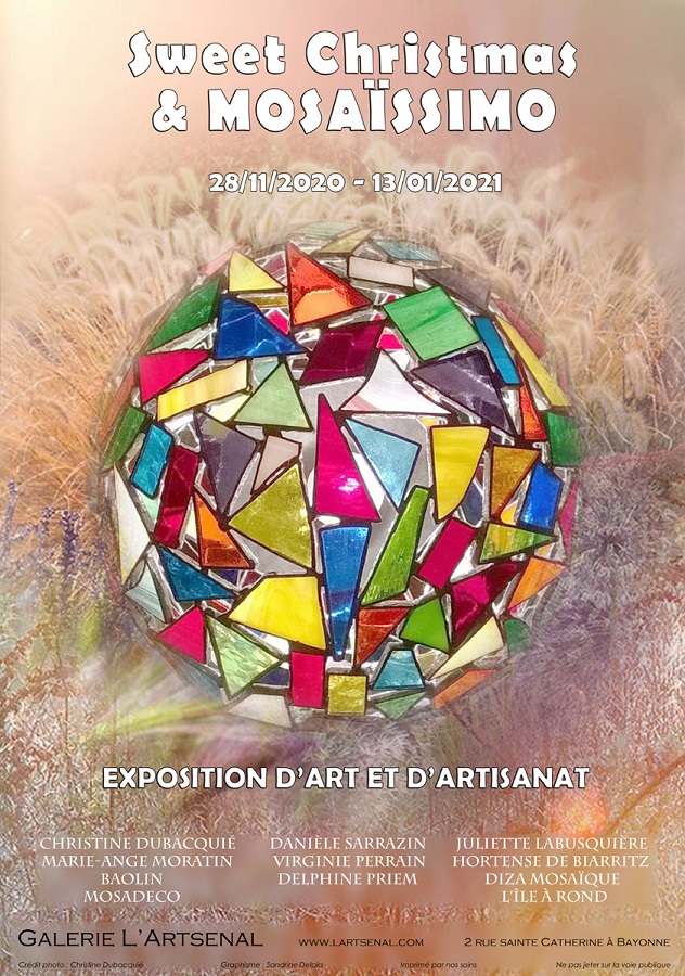 Exposition: Sweet Christmas et Mosaïssimo