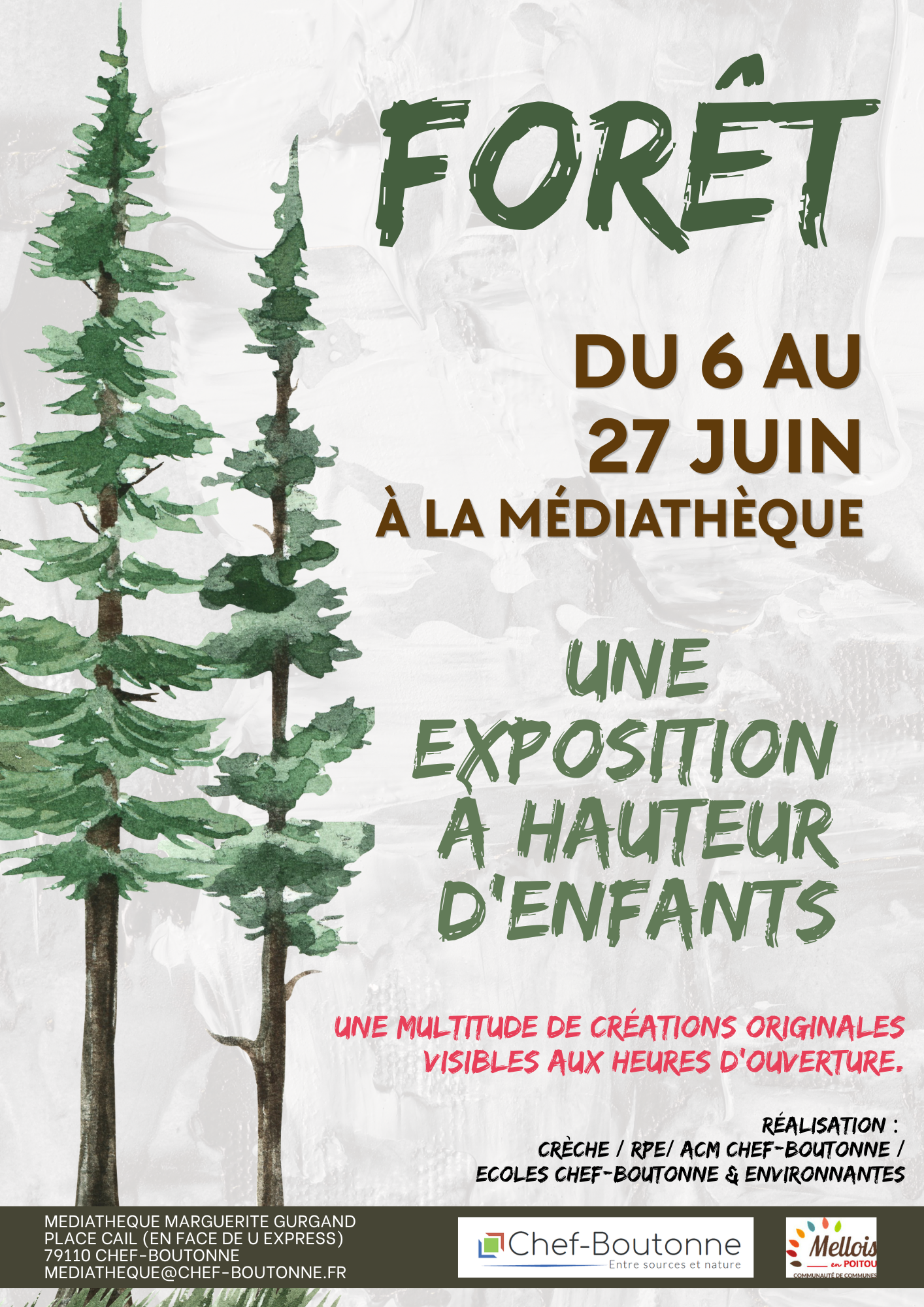 Forêt : une exposition à hauteur d'enfants