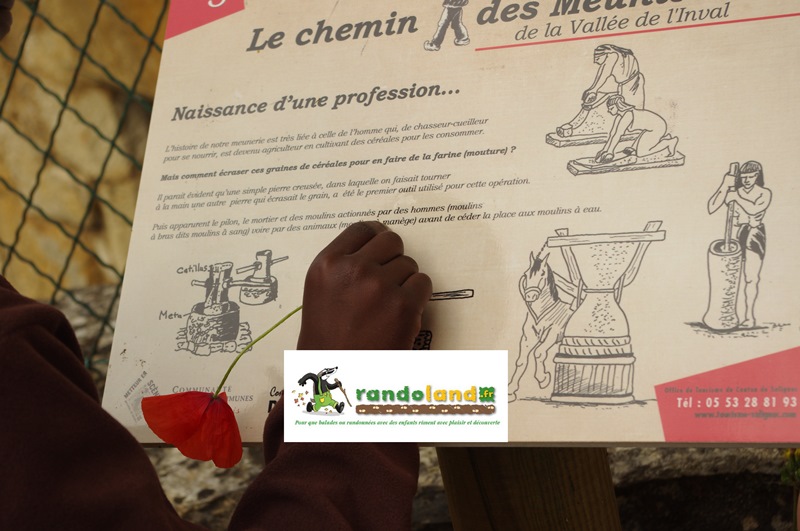 Randoland - Circuit des Moulins de l'Inval à Borrèze