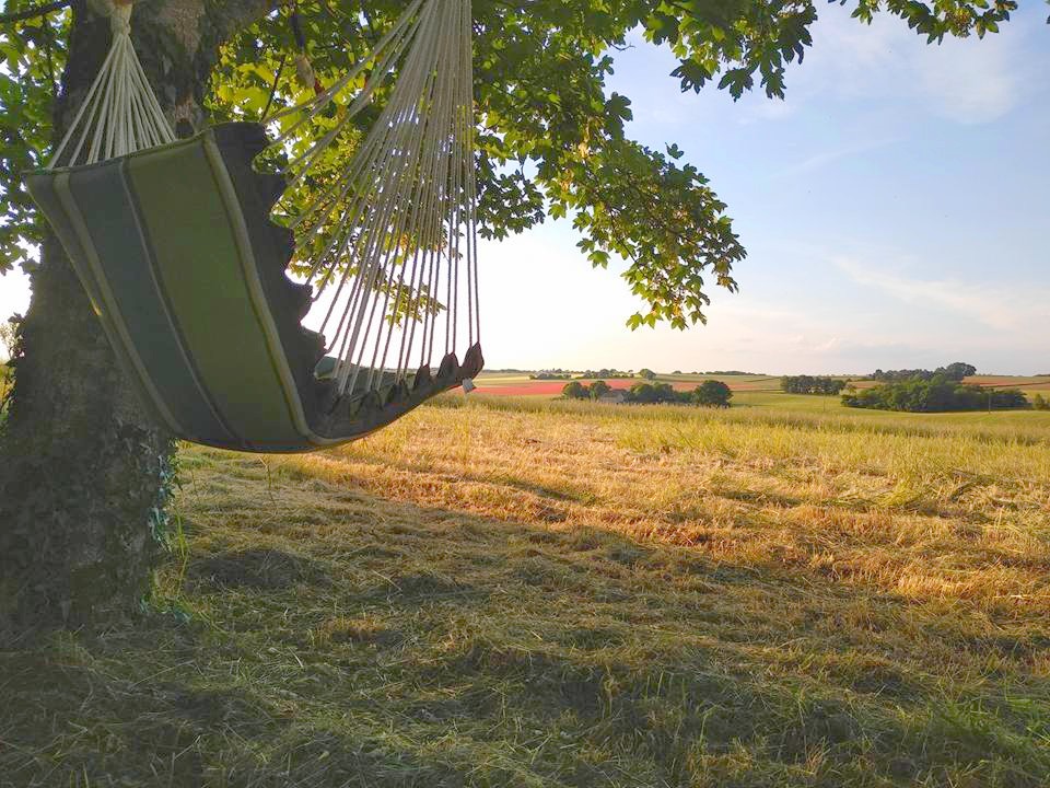 Camping à la ferme de L'unis vert des sens