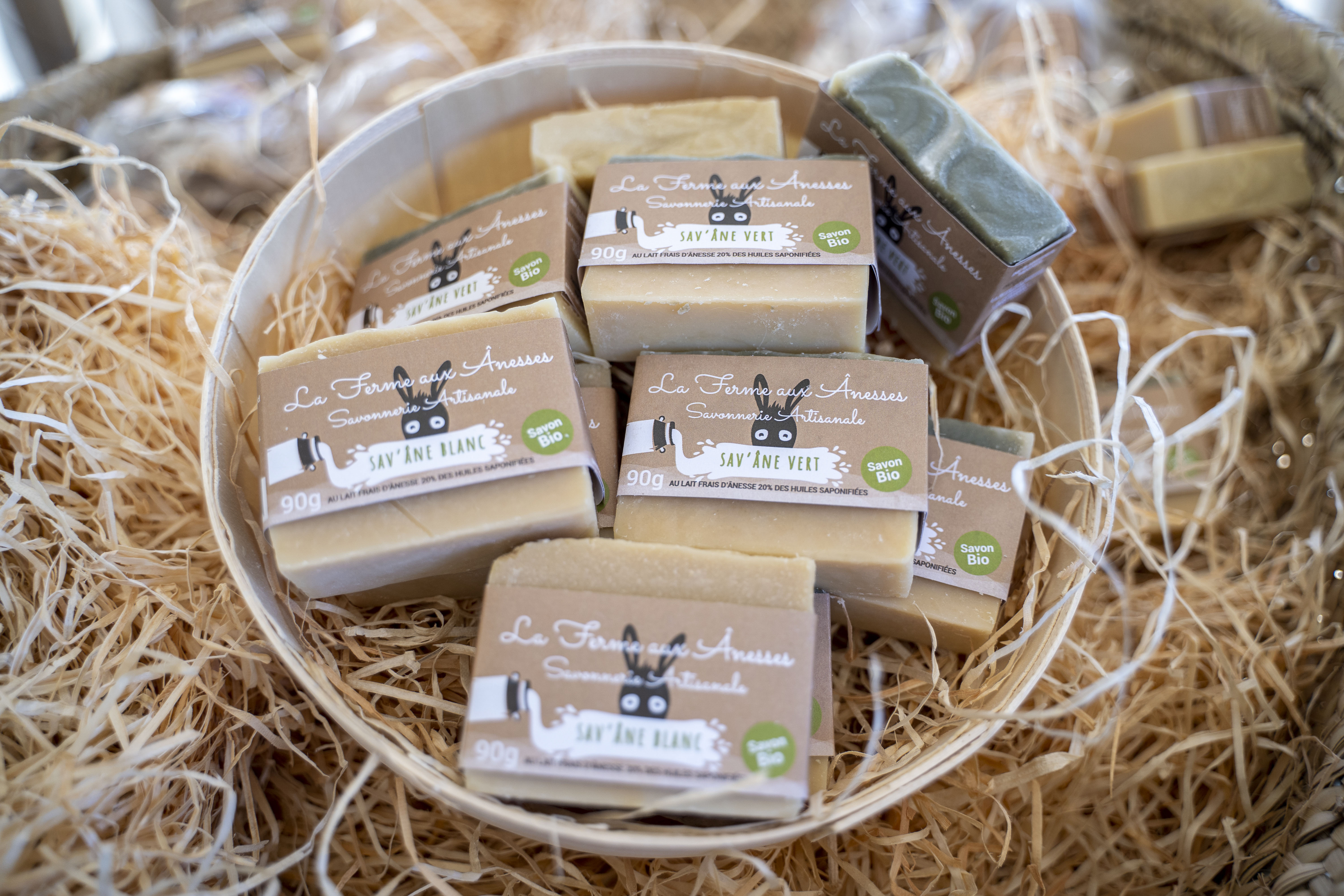 La Ferme aux Ânesses - Savons au lait d'ânesse bio