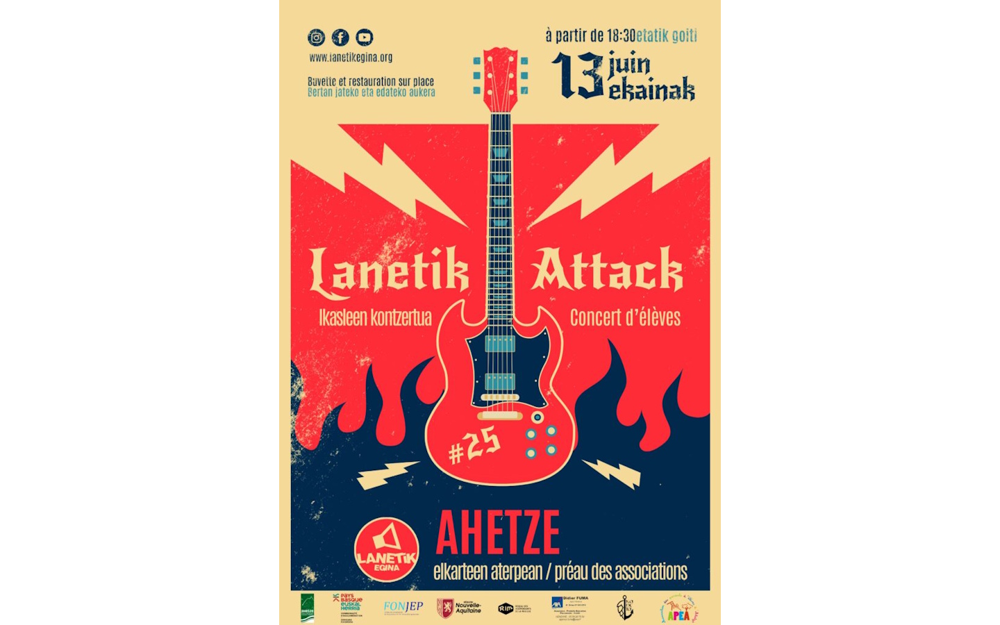 Lanetik Attack — visuel événement