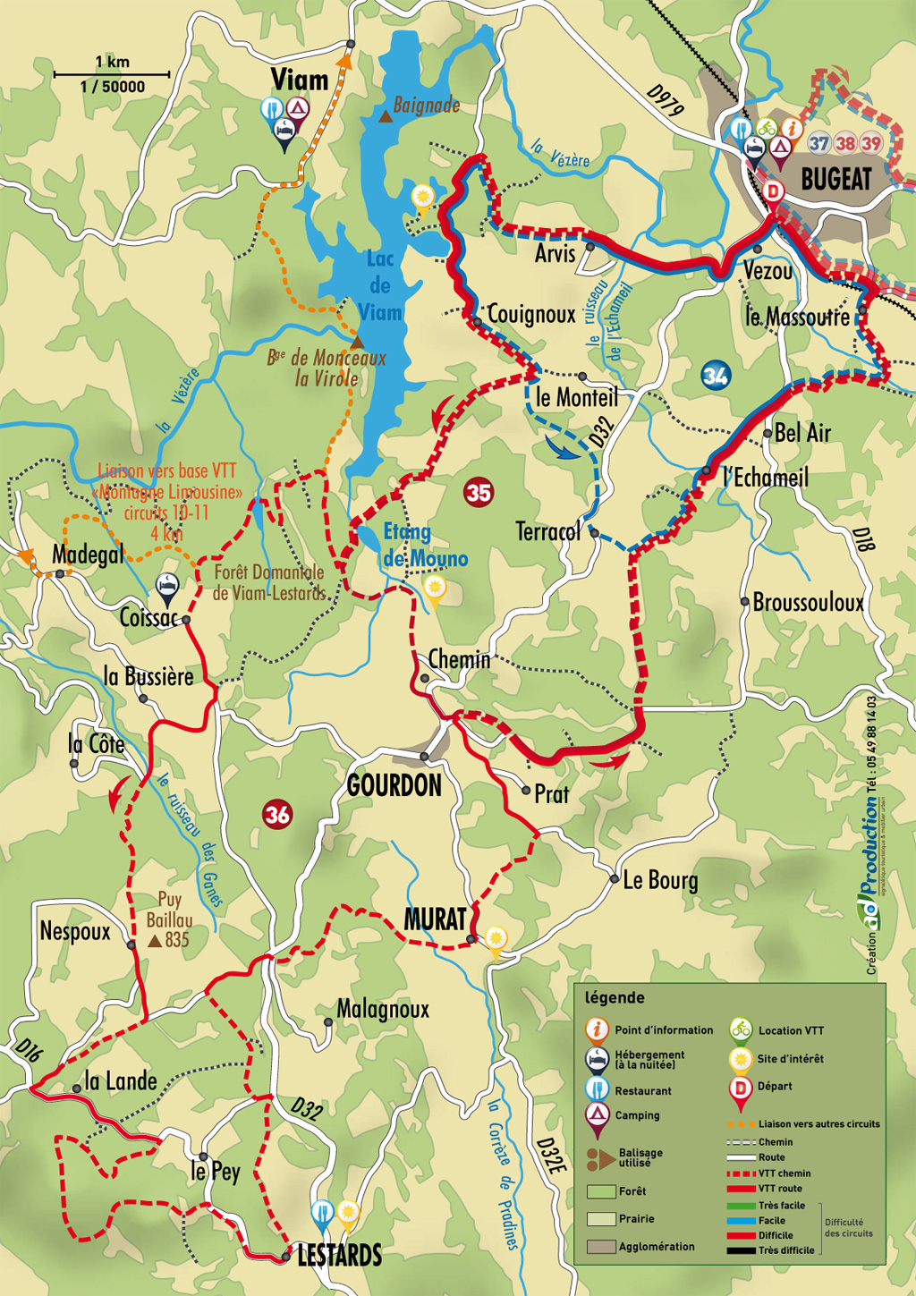 Le lac de Viam, Bugeat - photo 2