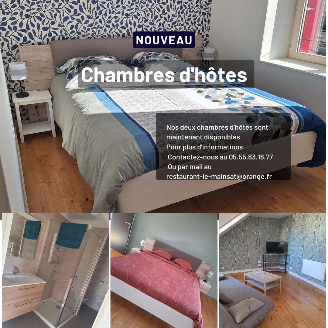 Chambres d'hotes   Le Mainsat