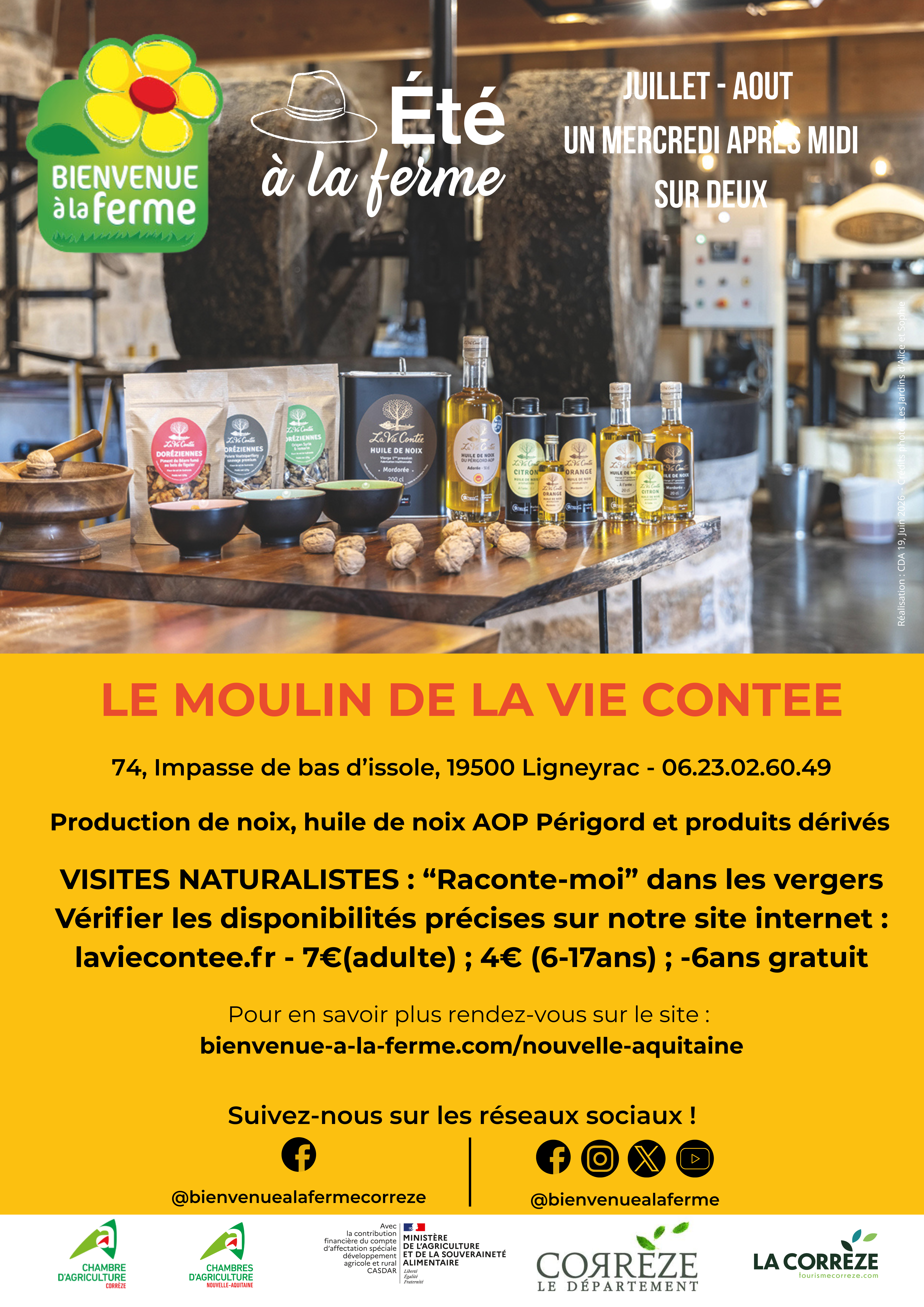 LE MOULIN DE LA VIE CONTÉE - Été à la Ferme - BAF