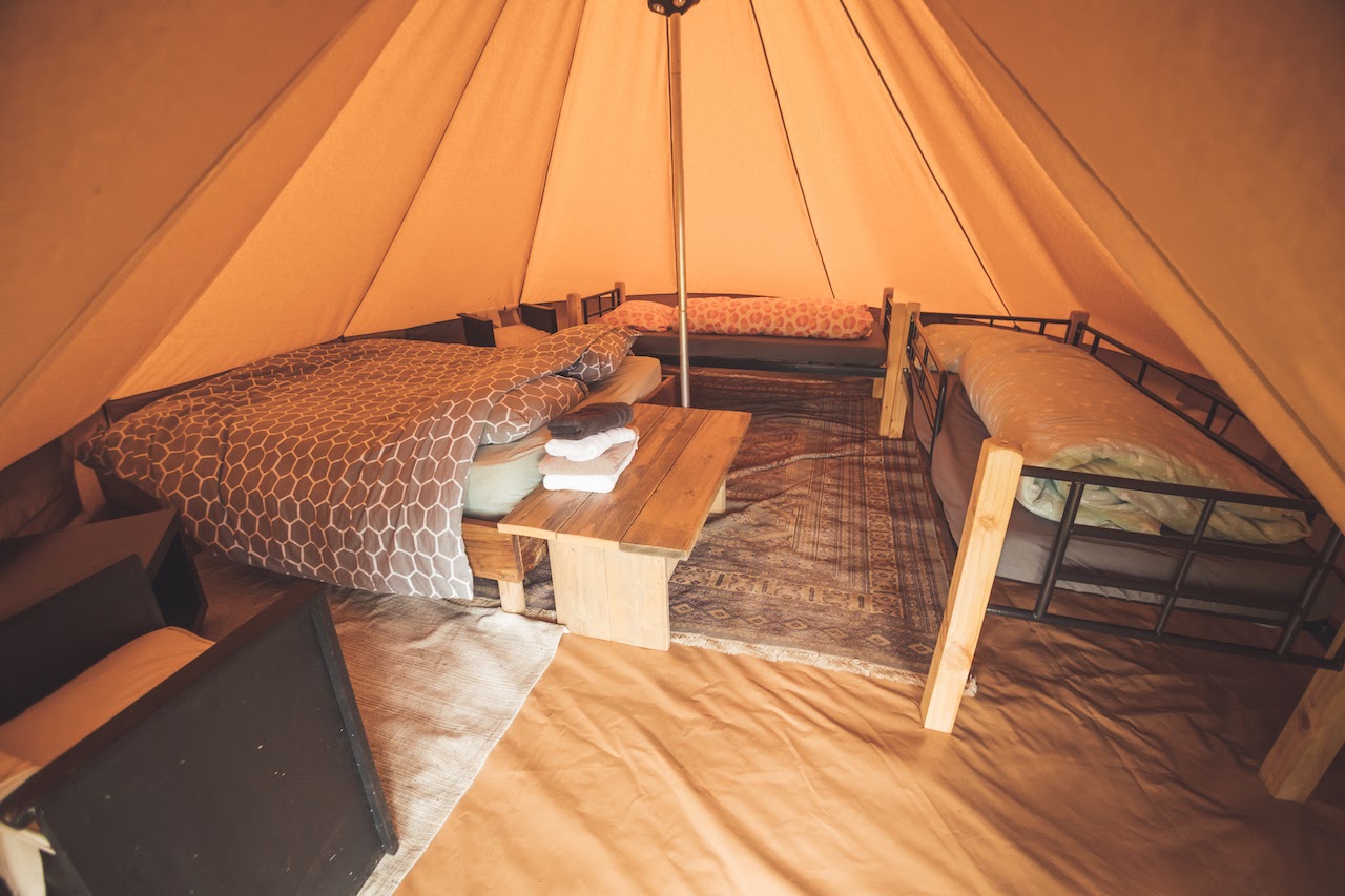 Le Noyer : Bell tente, Rougnat - photo 7