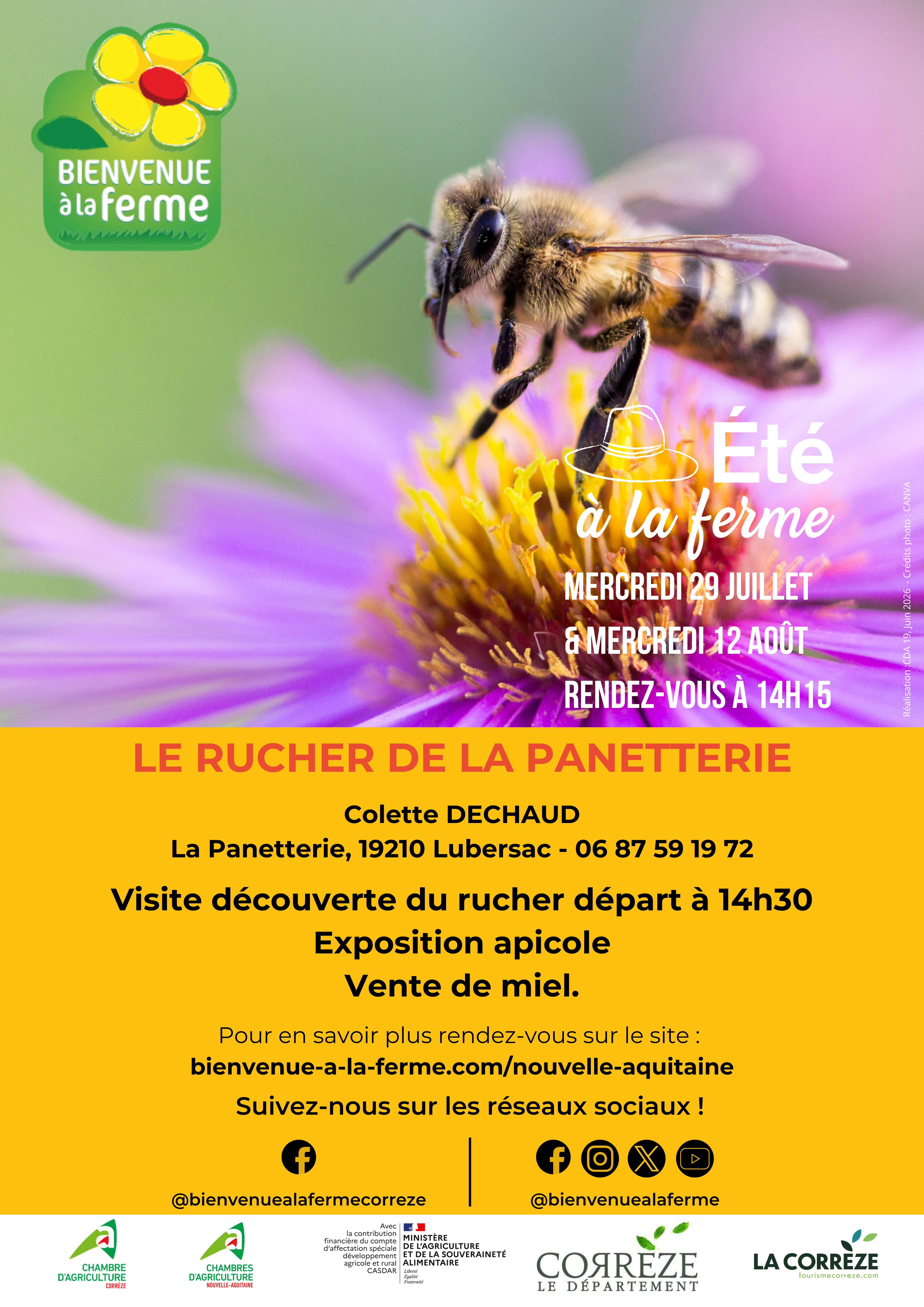 Le Rucher de la Panetterie - Eté à la Ferme - BAF