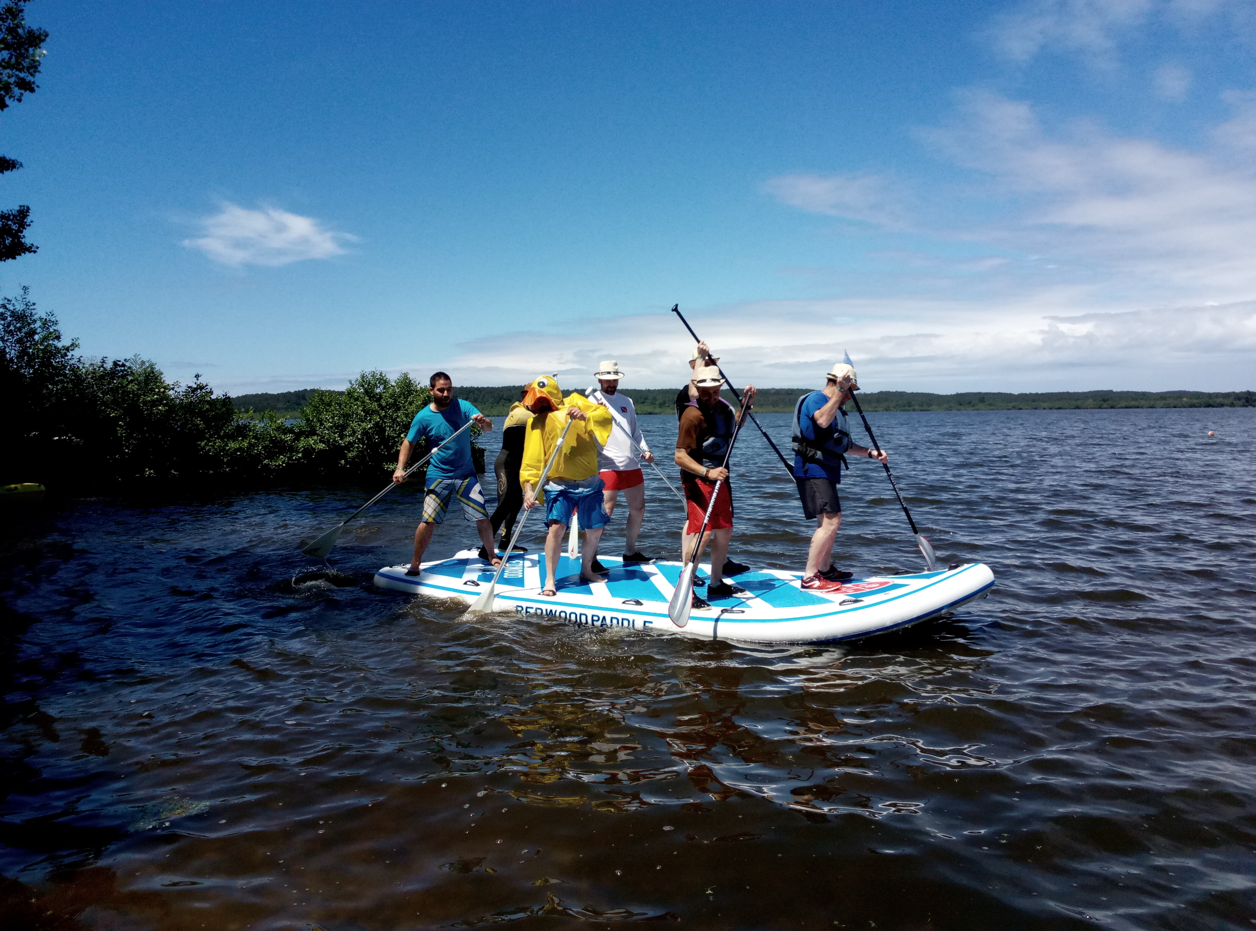 Canoë surfing — photo 2