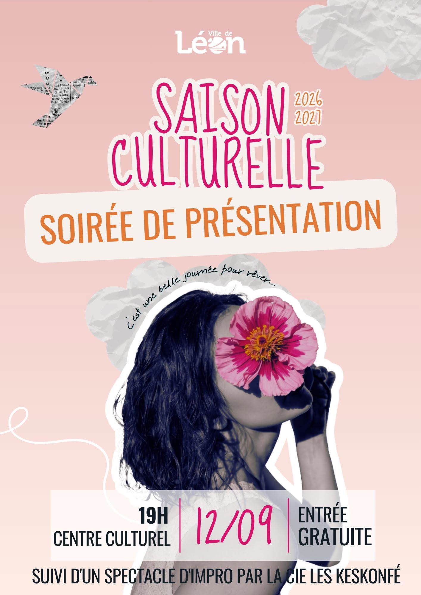 Présentation de la saison culturelle 2026 - 2027