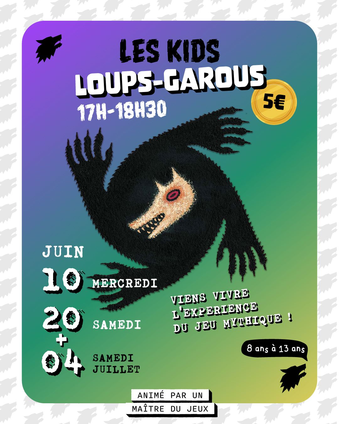 Loups-Garous KIDS — visuel événement