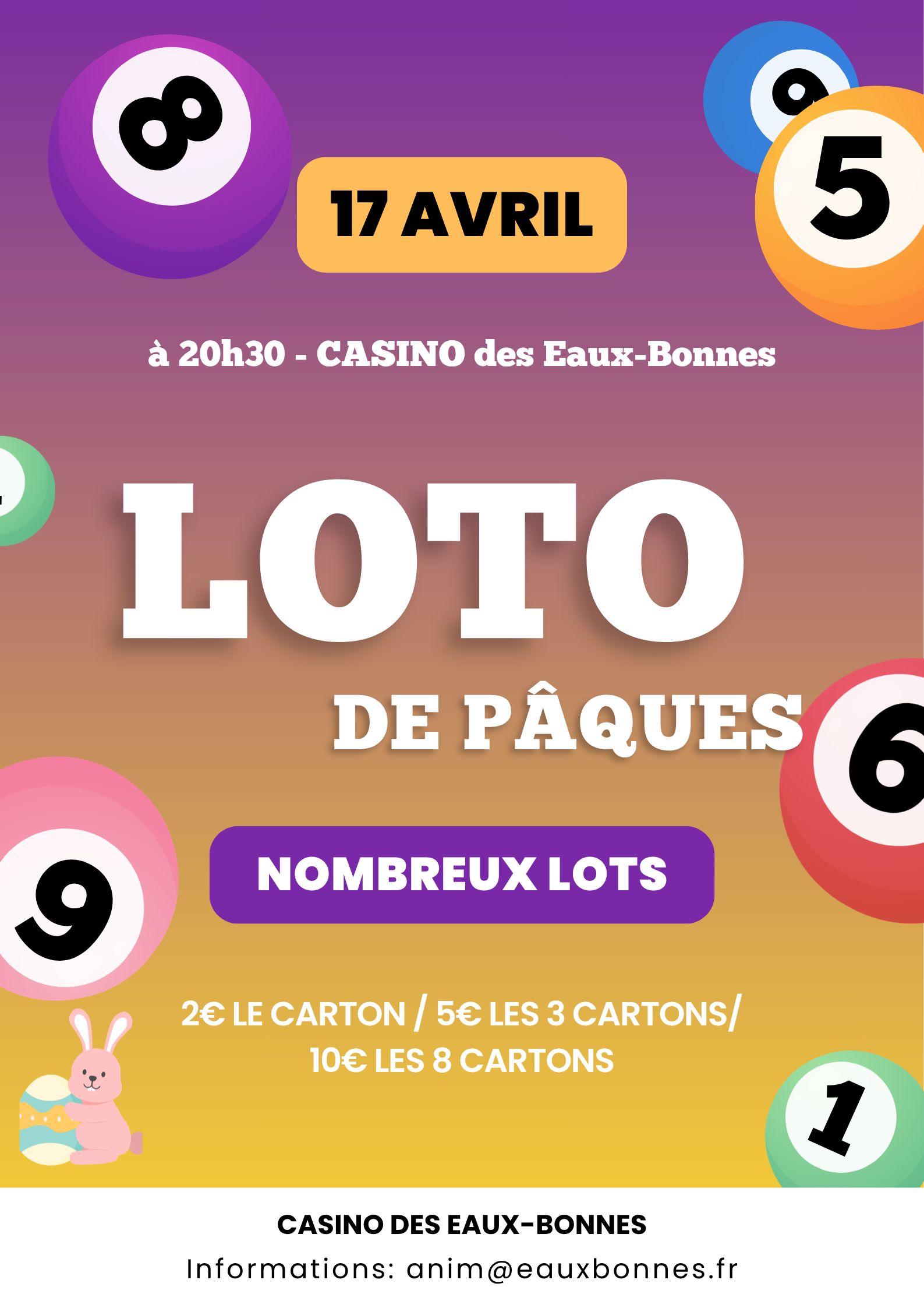Loto Octobre Rose aux Eaux-Bonnes