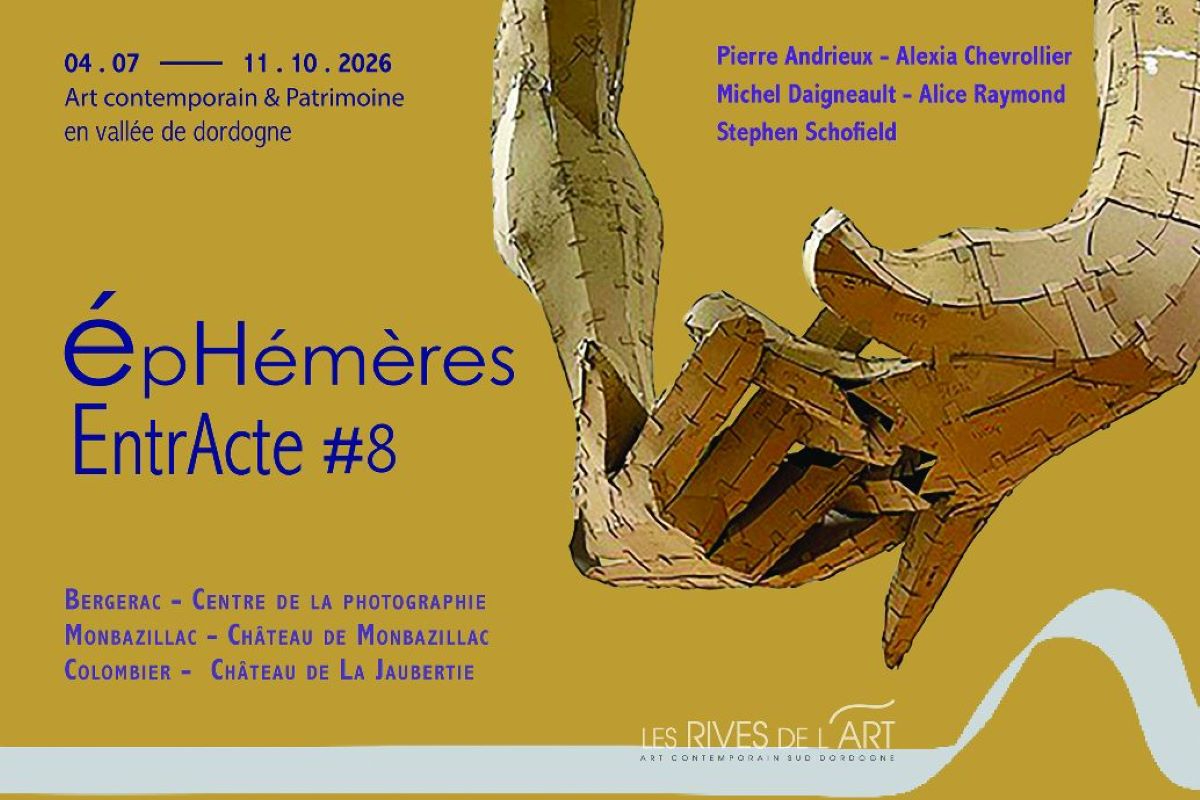 Exposition | De l'art en 3 lieux du Bergeracois. — visuel événement