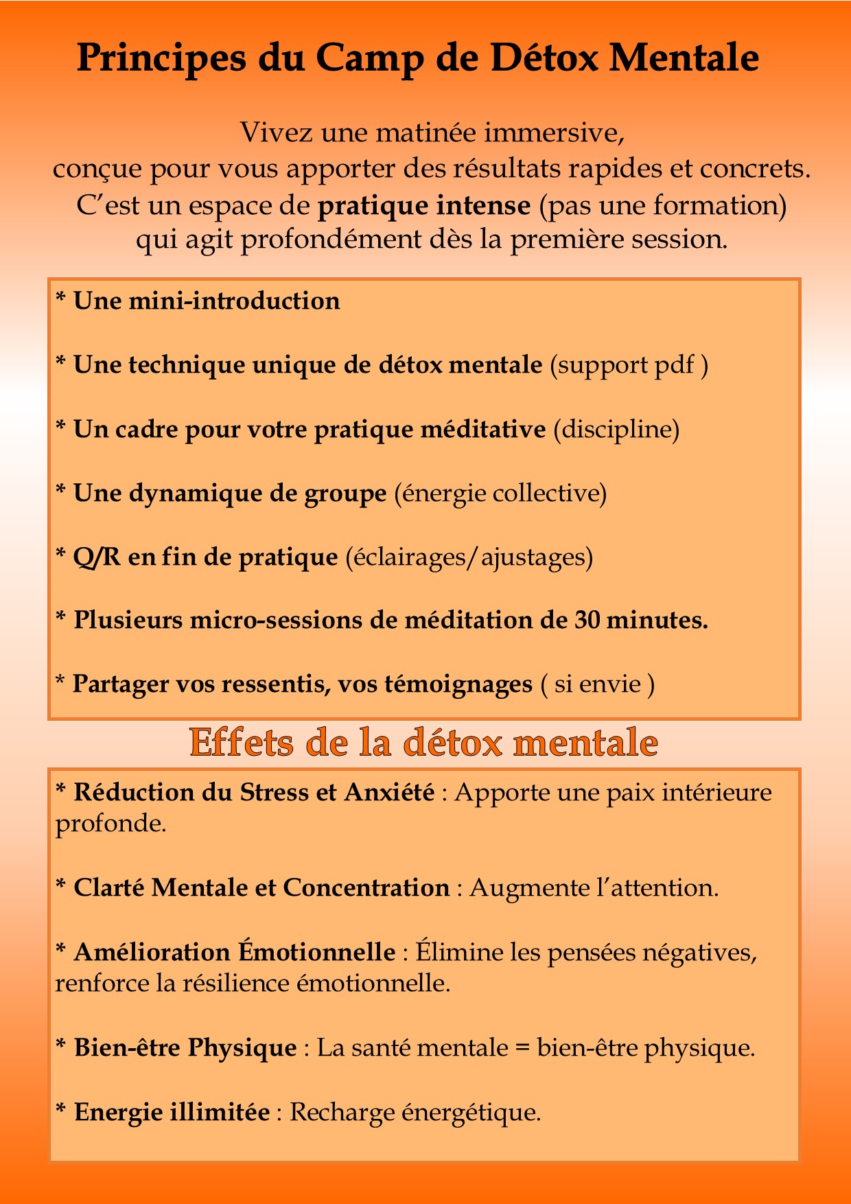 La Fabrik : Camps détox mentale, Saint-Pardoux-Soutiers - photo 2