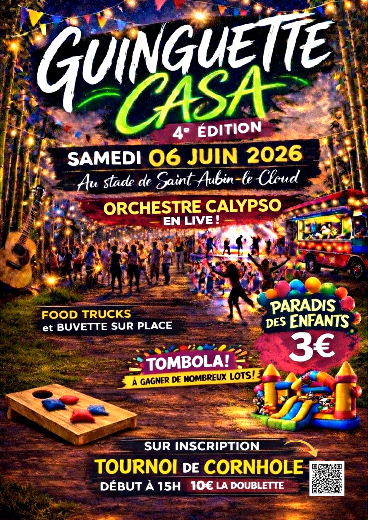 La guinguette du casa — visuel événement