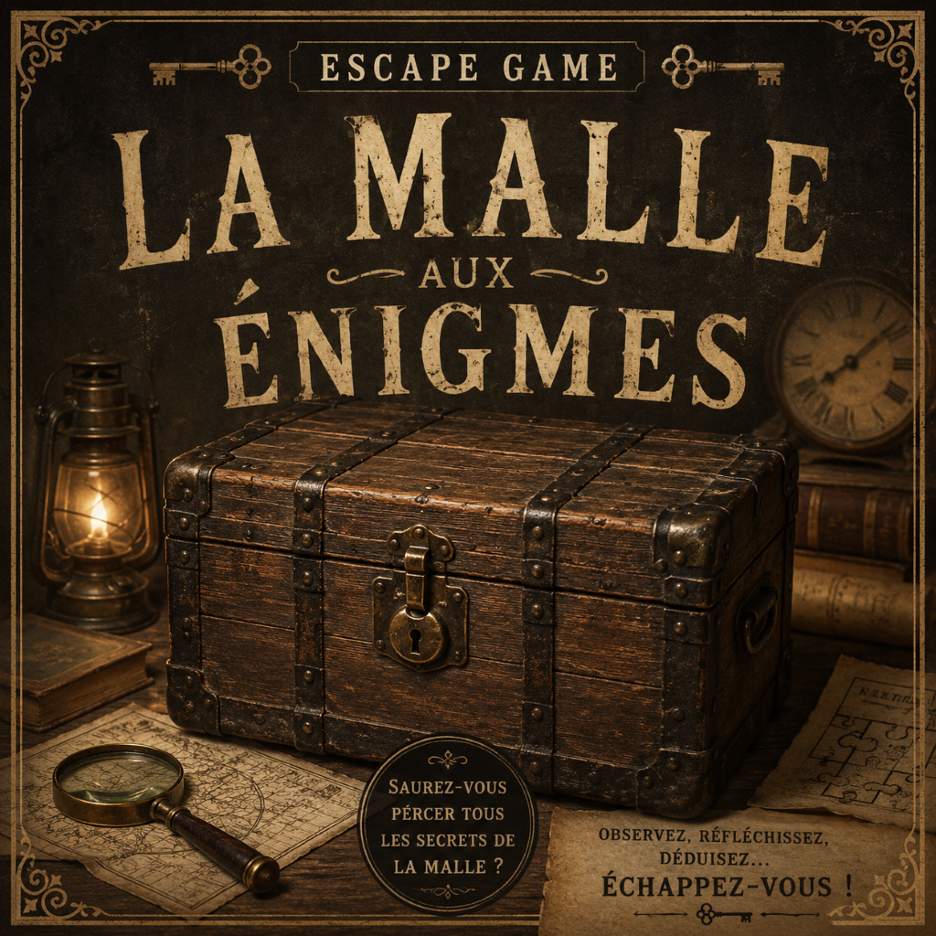 Escape Game "Malle aux énigmes" - Le Polar se met au vert