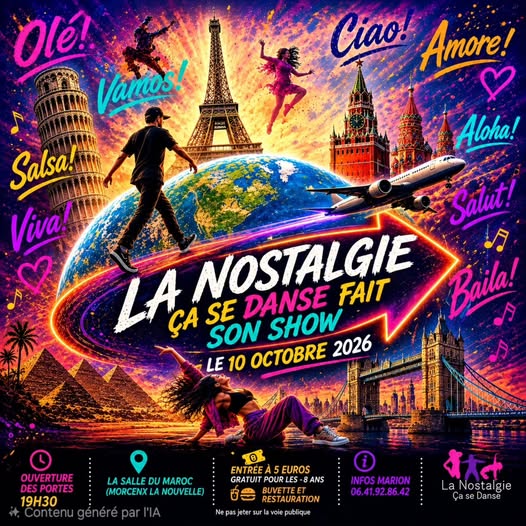 La nostalgie ça se danse fait son show !