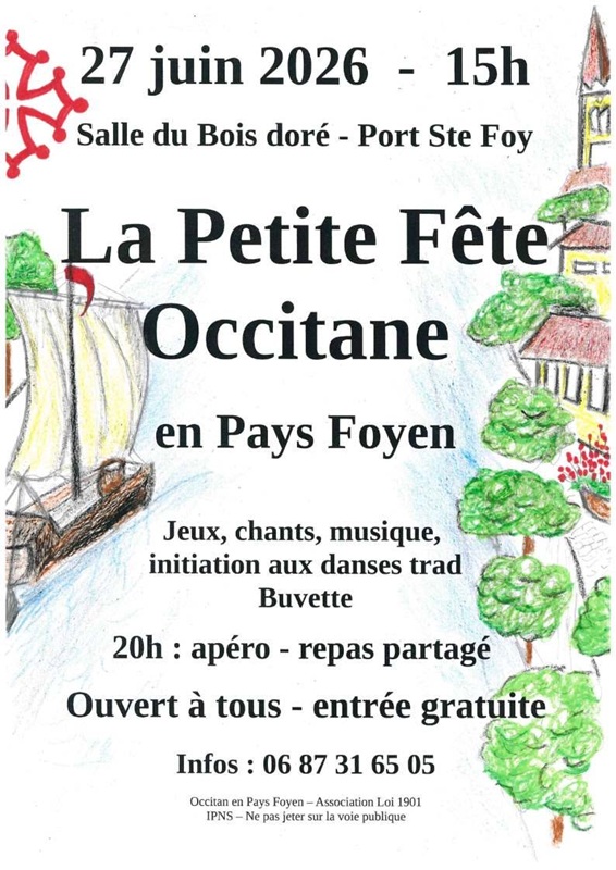 La Petite Fête Occitane en Pays Foyen, Port-Sainte-Foy-et-Ponchapt