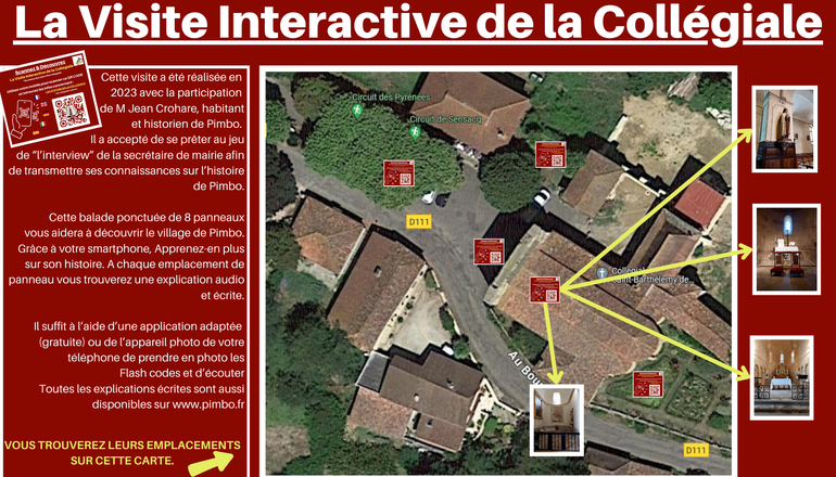 Visite interactive de la collégiale