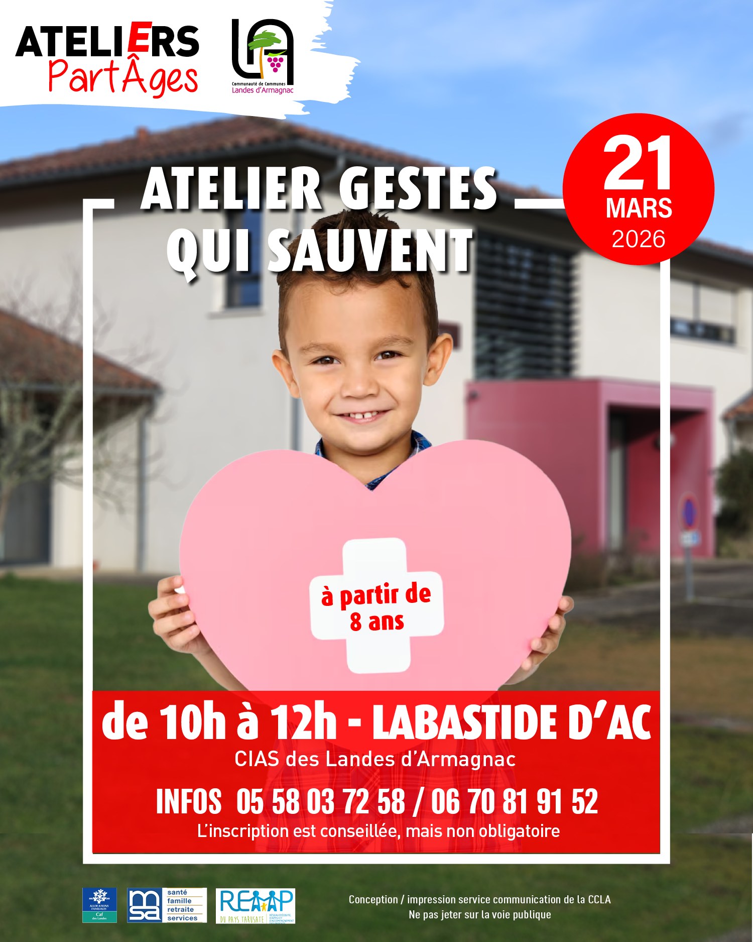 Les ateliers Part'Âges : les gestes qui sauvent
