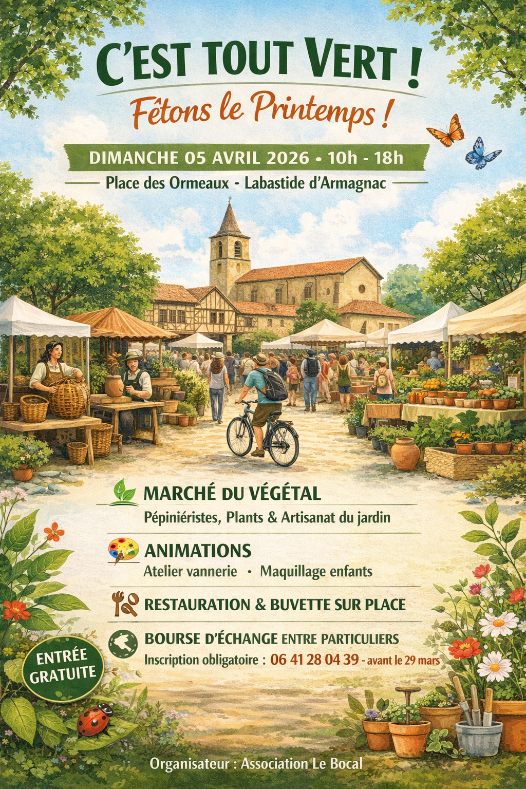 C'est tout vert, fêtons le Printemps !