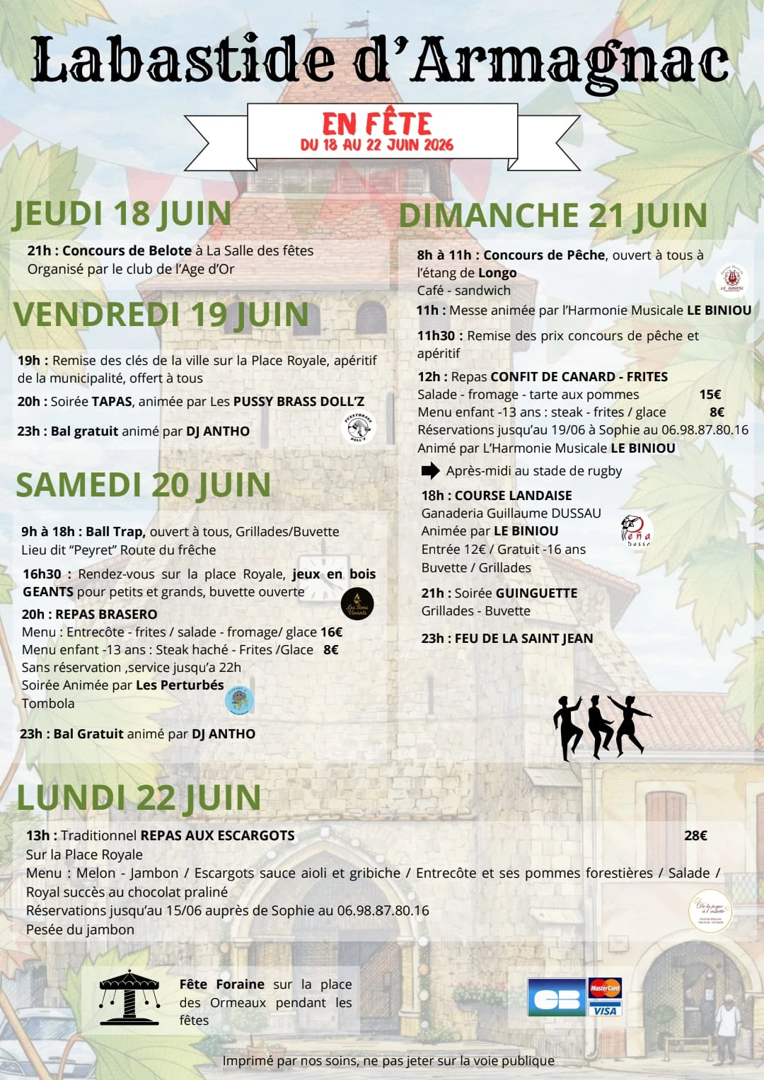 Événement : Fêtes de la Saint Jean