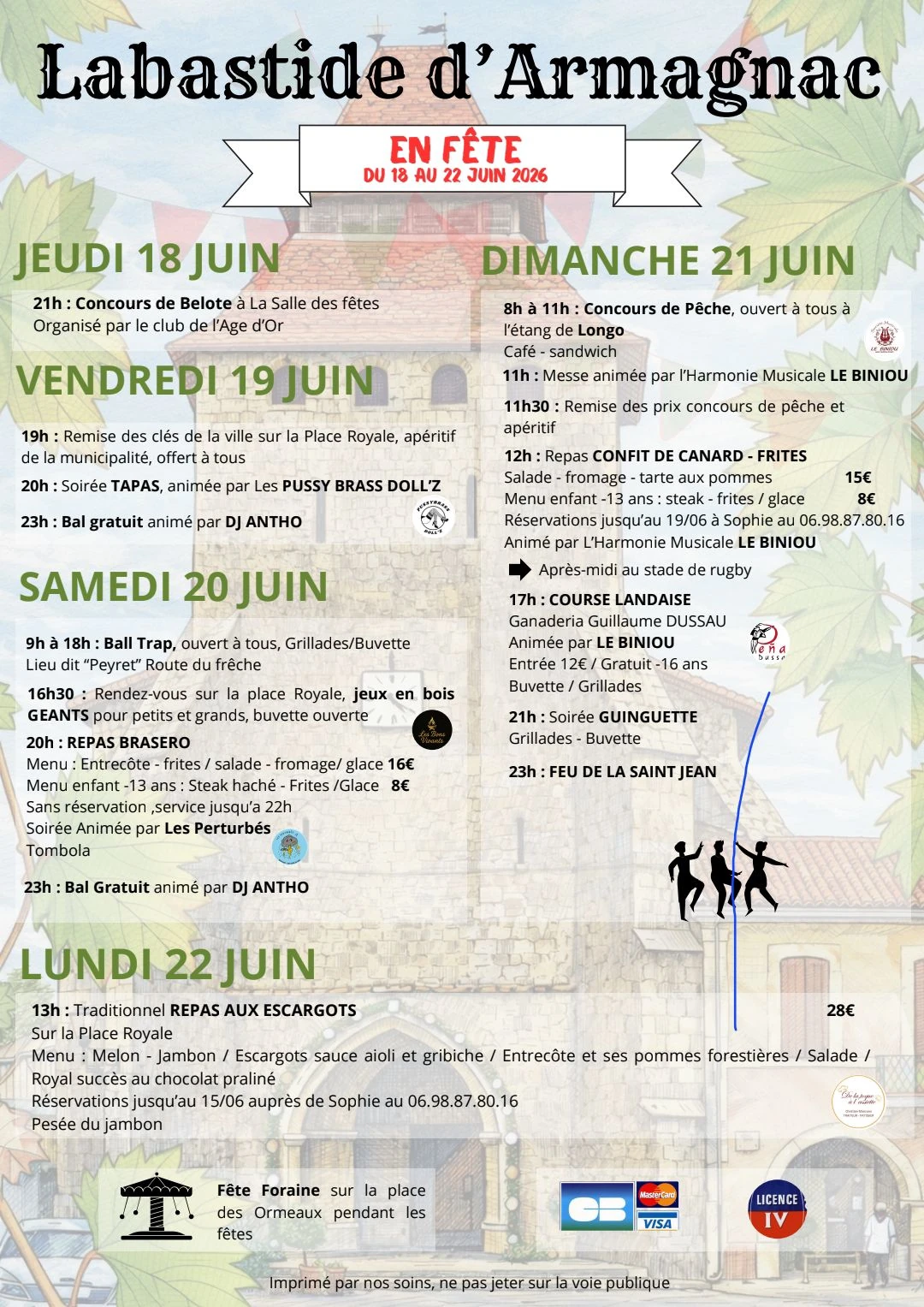 Fêtes de la Saint Jean — visuel événement