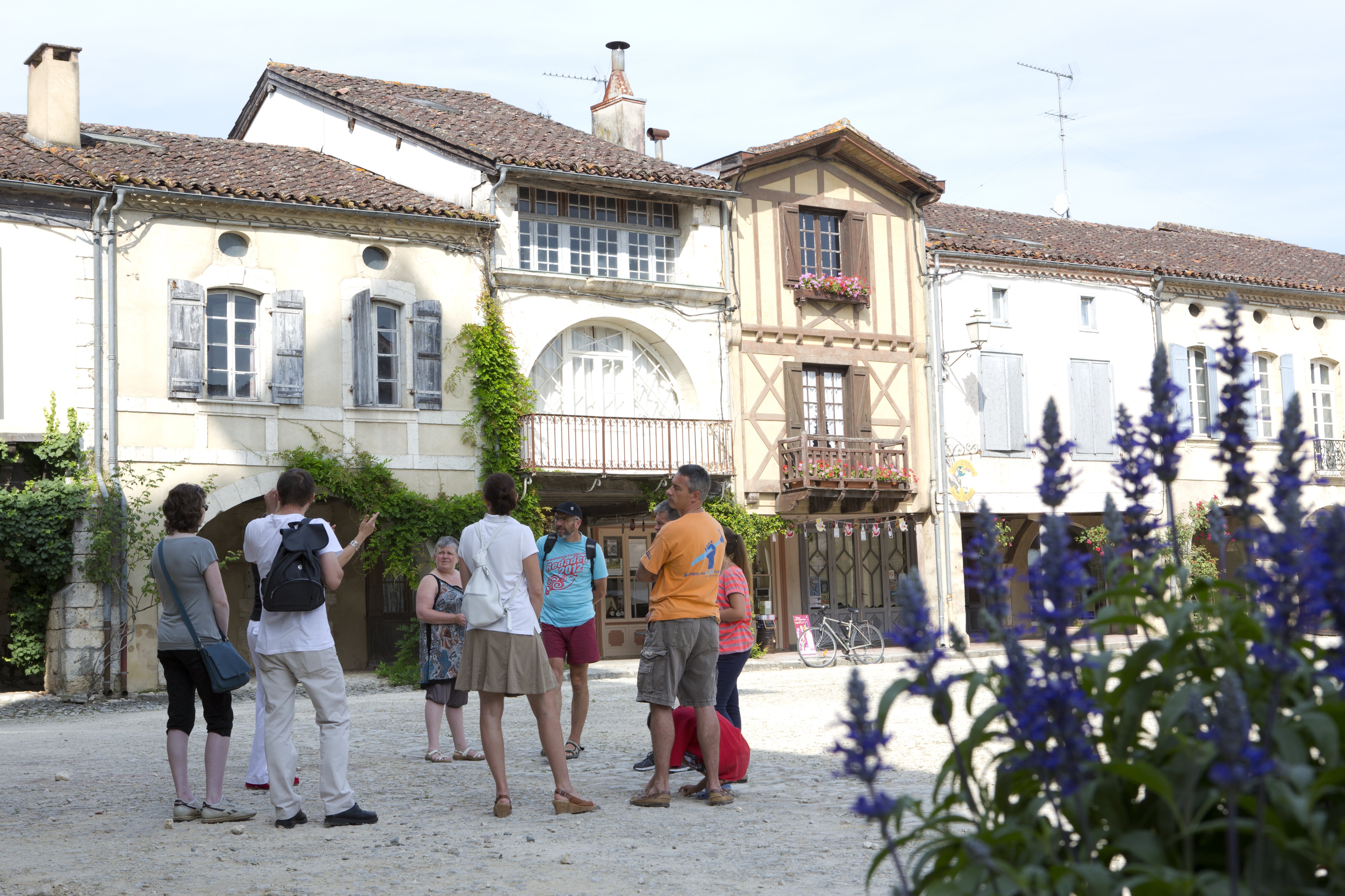 Visite commentée de Labastide d'Armagnac