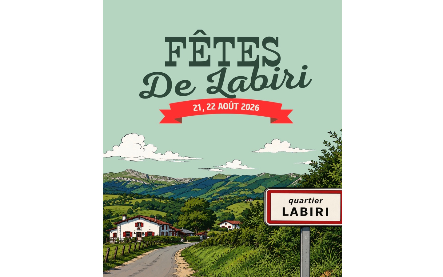 Fêtes de Labiri (repas et course de vaches)